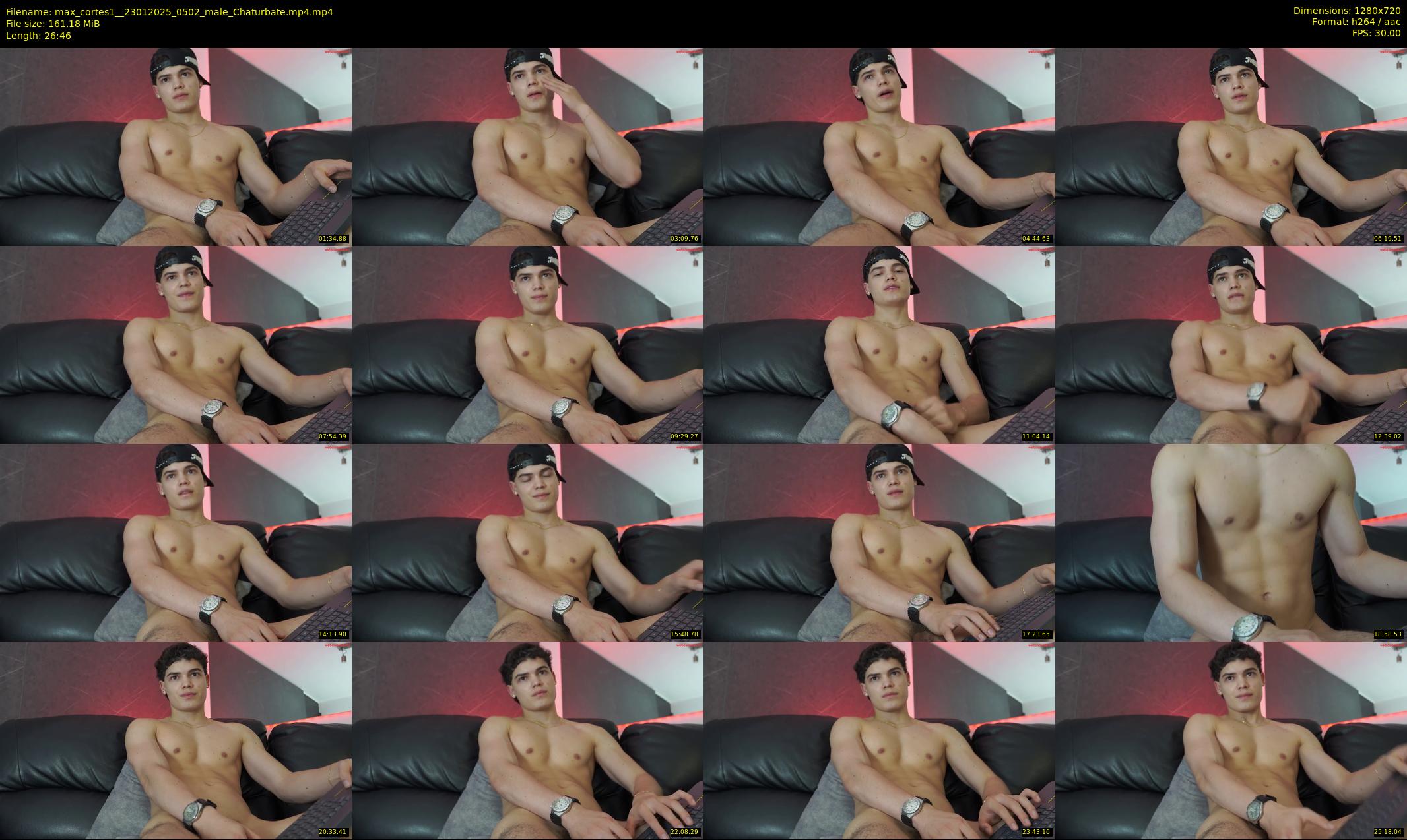 max_cortes1_ — 27 minute Chaturbate male cam show recording, 720p, Jan 23, 2025