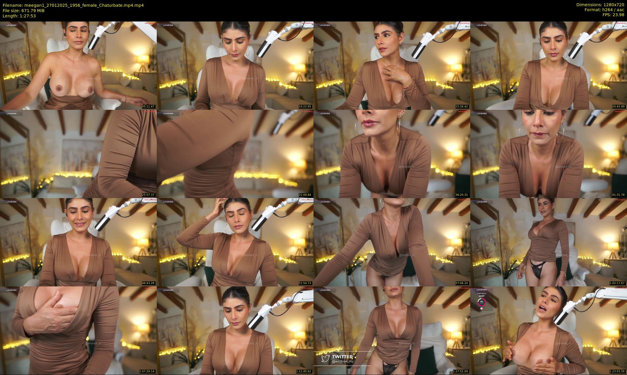 meegan1 — 88 minute Chaturbate female cam show recording, 720p, Jan 27, 2025