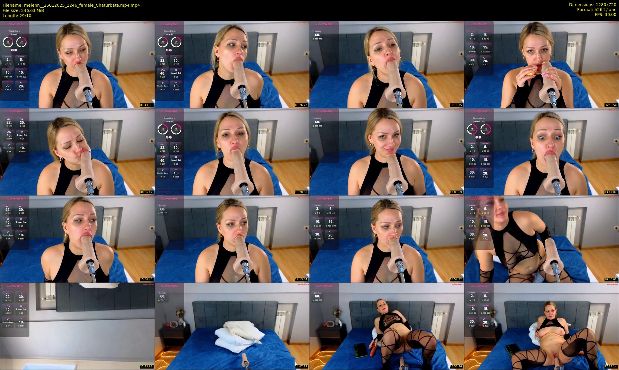 melenn_ — 30 minute Chaturbate female cam show recording, 720p, Jan 26, 2025