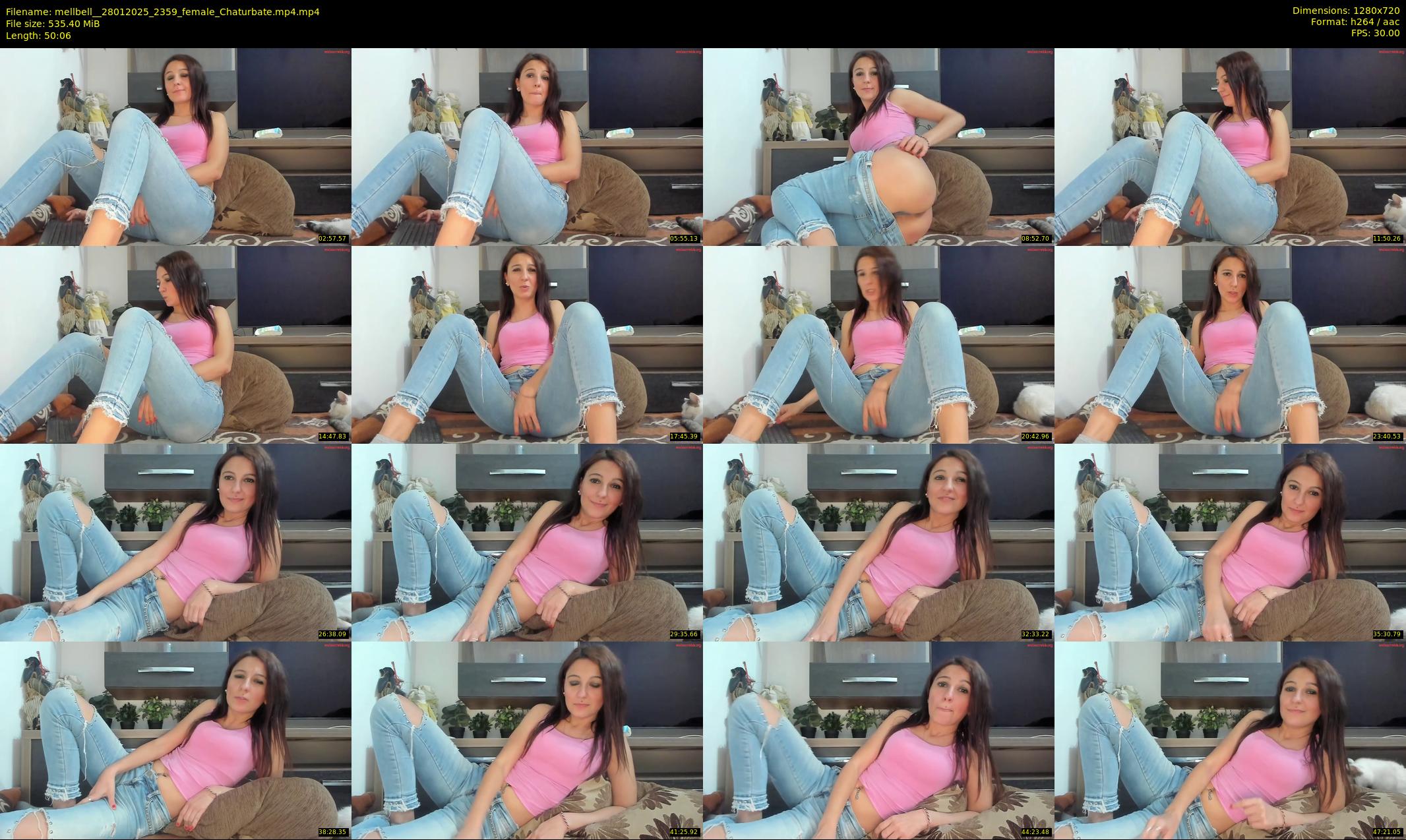 mellbell_ — 51 minute Chaturbate female cam show recording, 720p, Jan 28, 2025