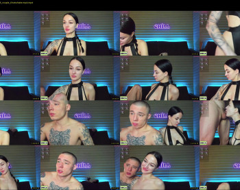 meowluv — 130 minute Chaturbate couple cam show recording, 720p, Jan 25, 2025