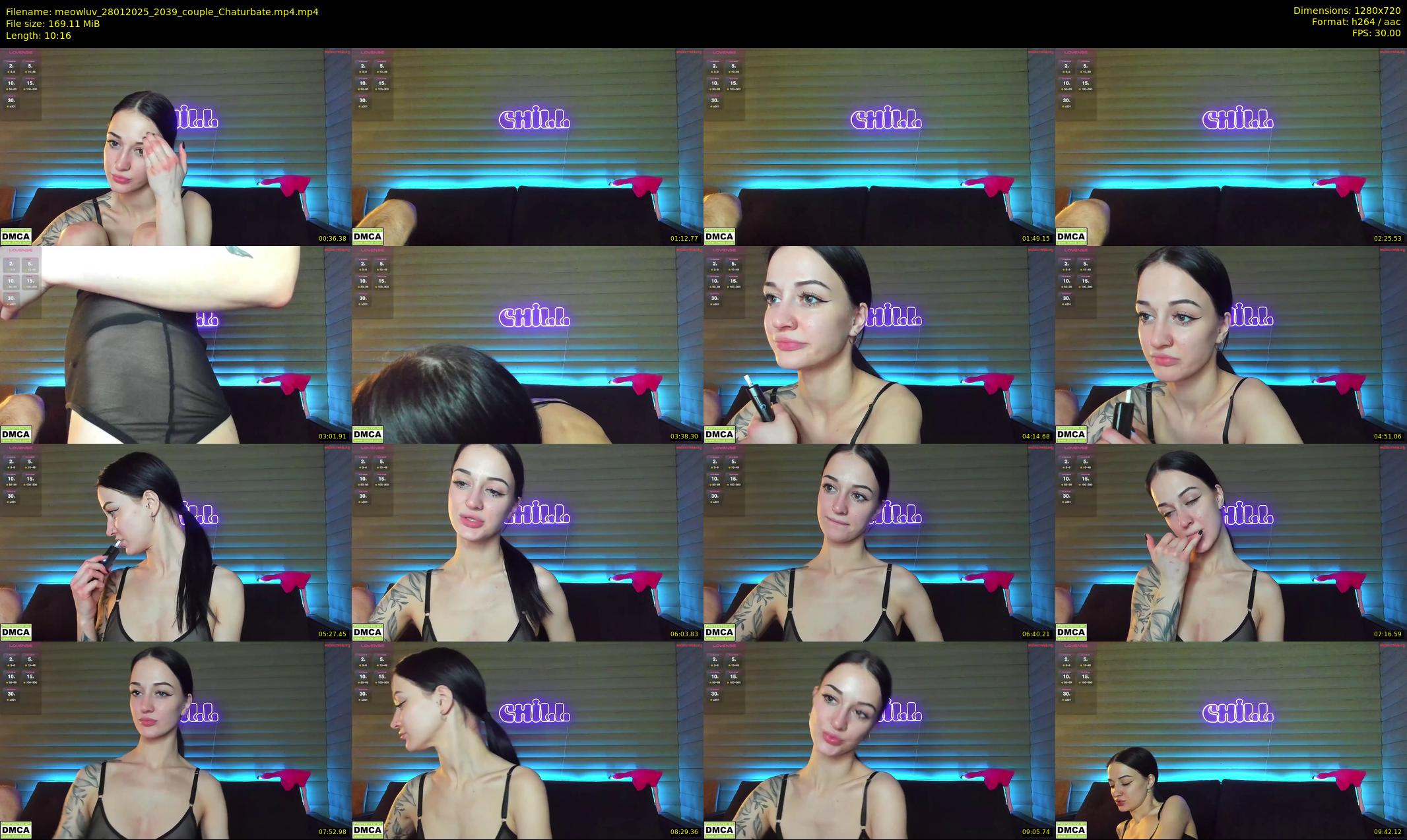 meowluv — 11 minute Chaturbate couple cam show recording, 720p, Jan 28, 2025