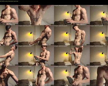 metatron_muscle — 9 minute Chaturbate male cam show recording, 720p, Jan 25, 2025