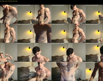 metatron_muscle — 5 minute Chaturbate male cam show recording, 720p, Jan 25, 2025