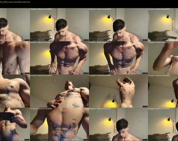 metatron_muscle — 33 minute Chaturbate male cam show recording, 720p, Jan 25, 2025