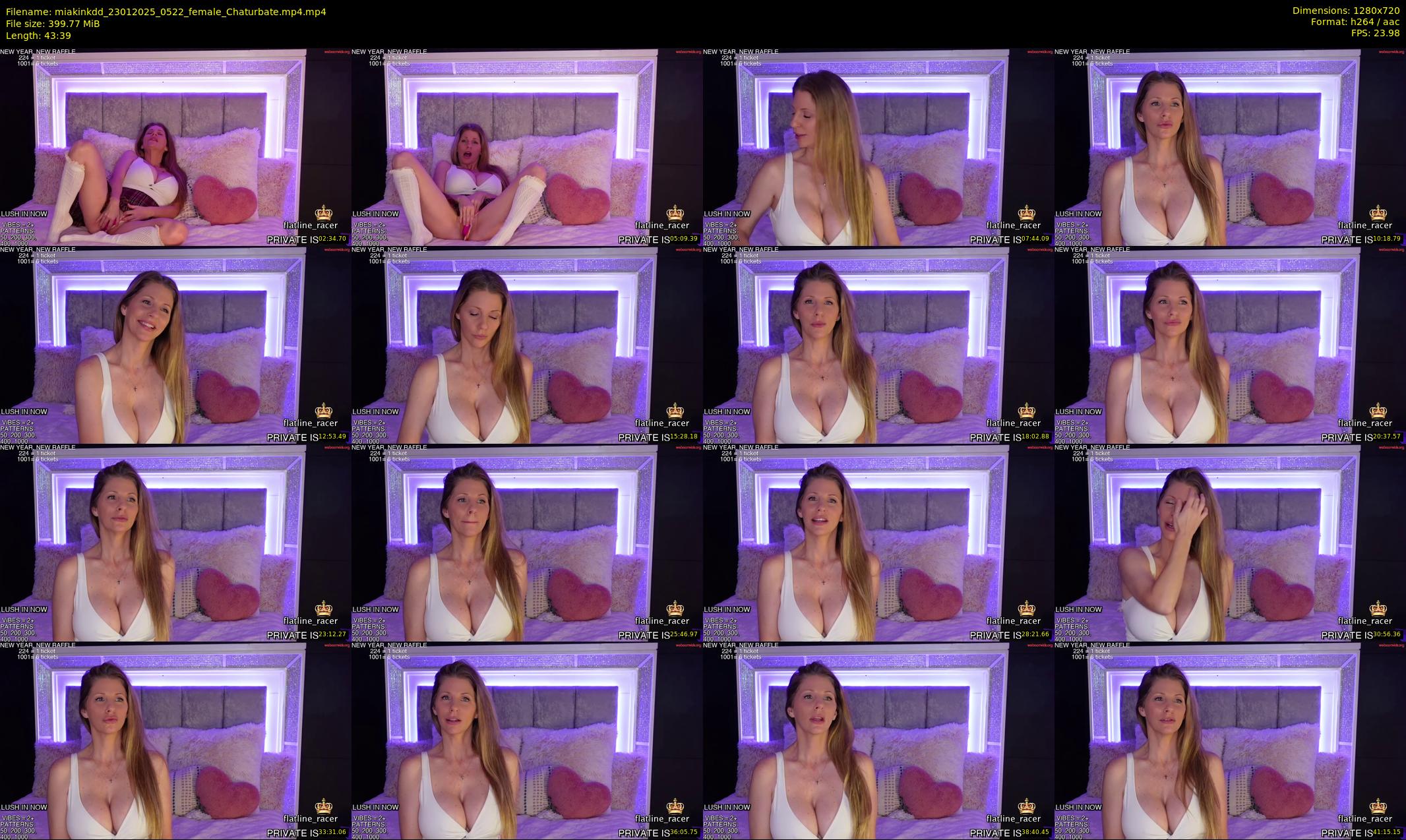 miakinkdd — 44 minute Chaturbate female cam show recording, 720p, Jan 23, 2025