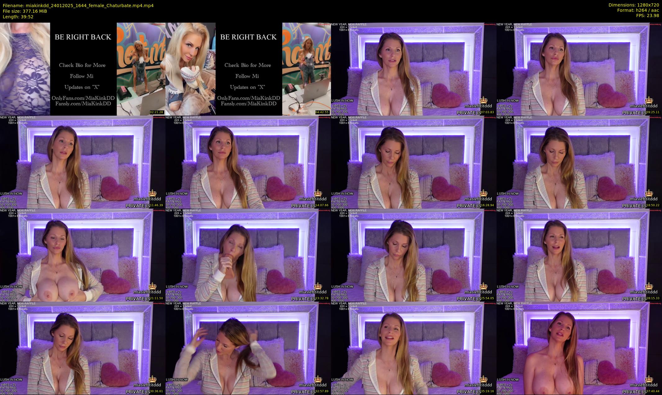 miakinkdd — 40 minute Chaturbate female cam show recording, 720p, Jan 24, 2025