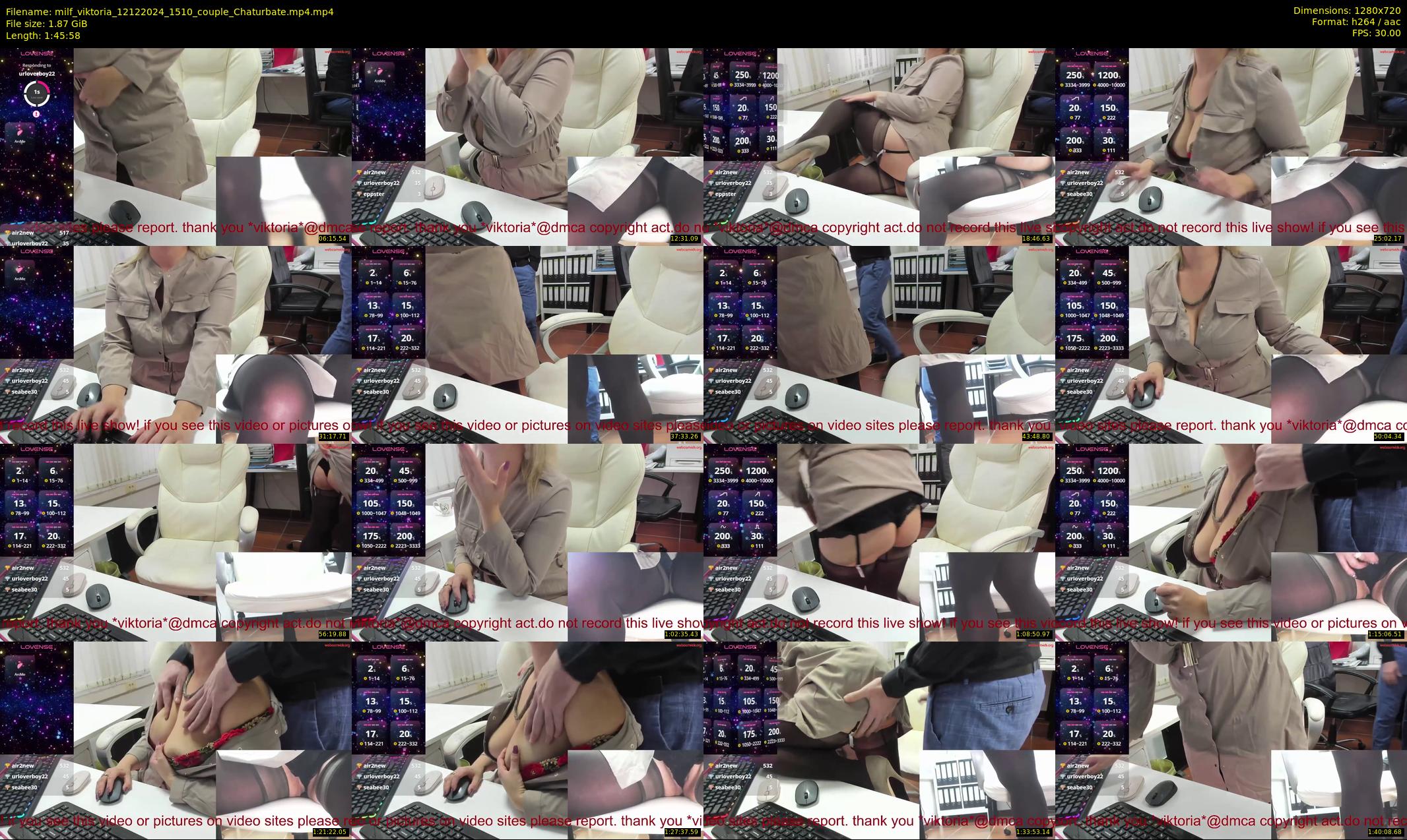 milf_viktoria — 106 minute Chaturbate female cam show recording, 720p, Dec 12, 2024