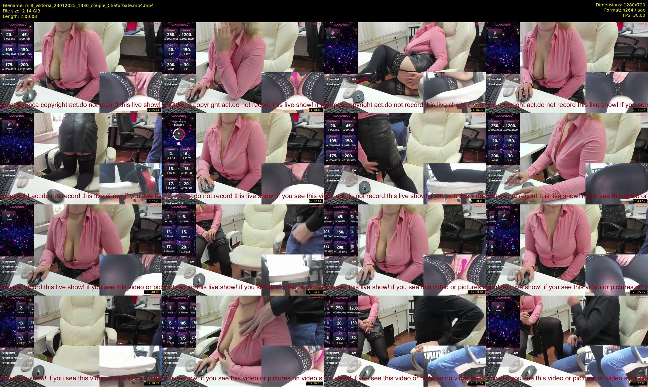 milf_viktoria — 121 minute Chaturbate female cam show recording, 720p, Jan 23, 2025