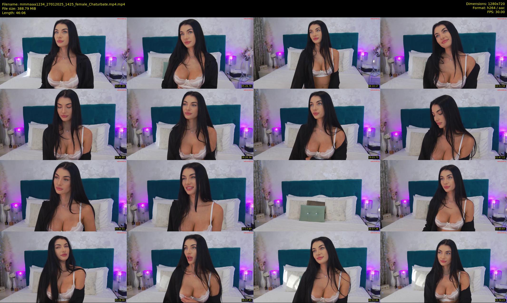 mmmaaa1234 — 47 minute Chaturbate female cam show recording, 720p, Jan 27, 2025