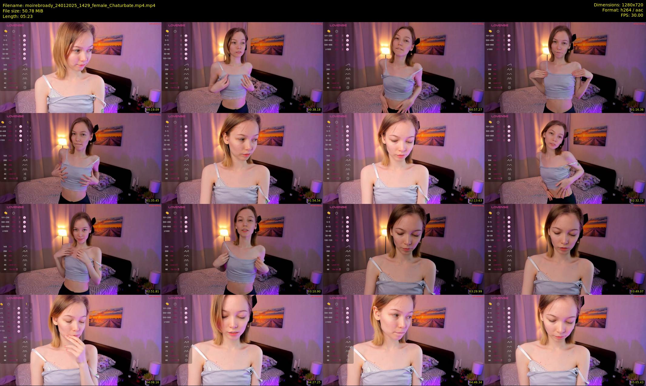 moirebroady — 6 minute Chaturbate female cam show recording, 720p, Jan 24, 2025