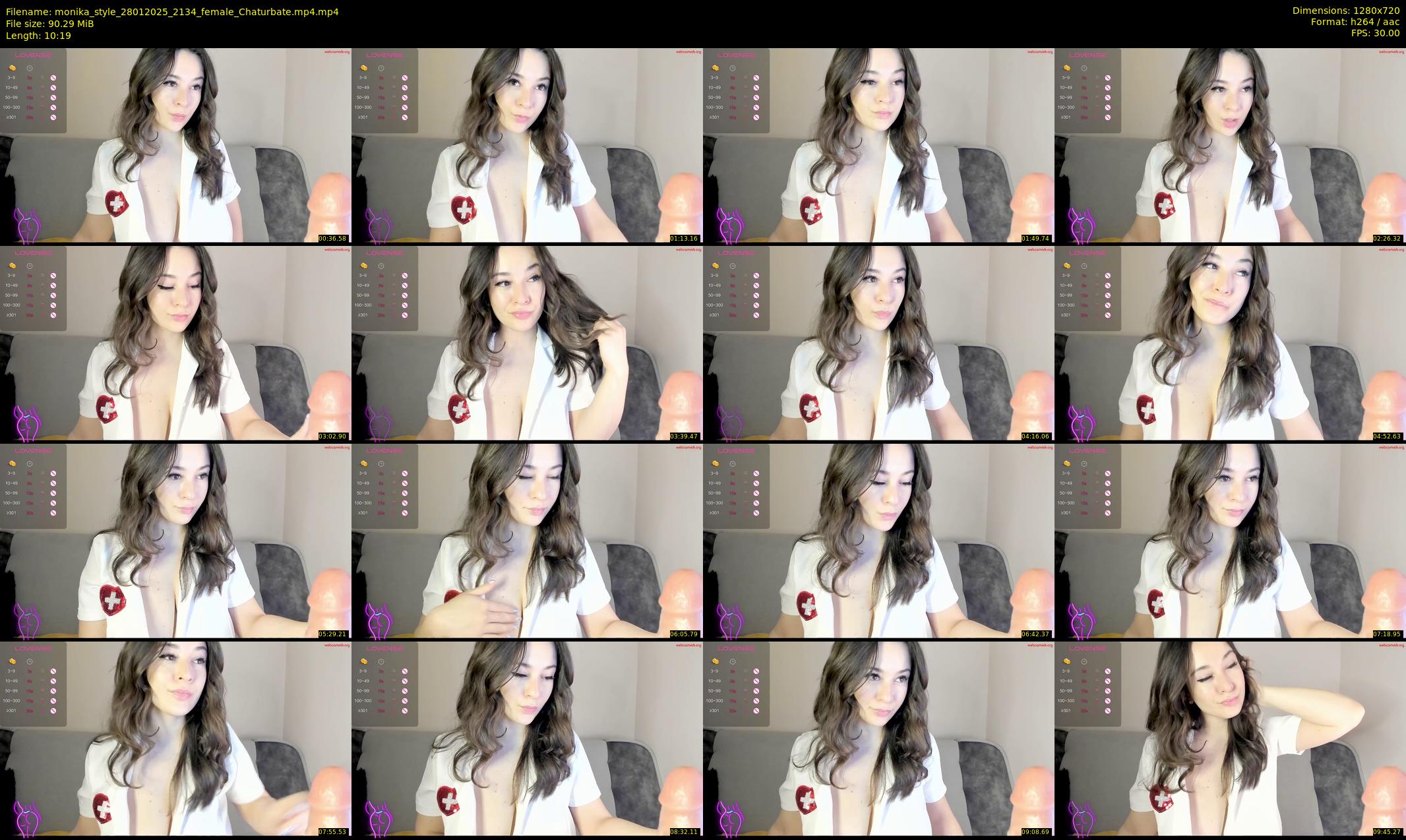 monika_style — 11 minute Chaturbate female cam show recording, 720p, Jan 28, 2025