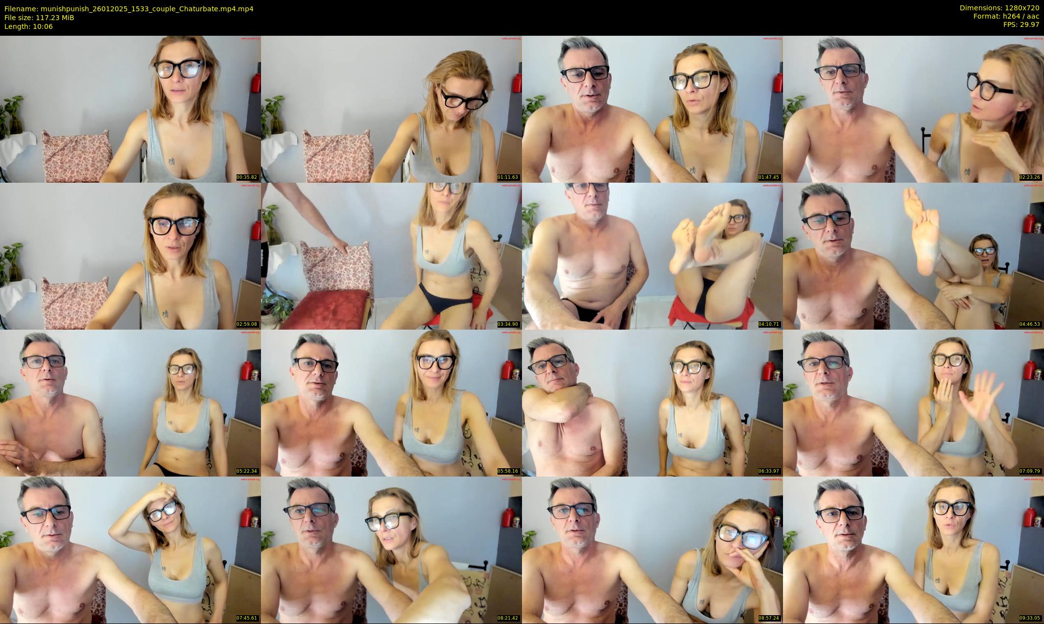 munishpunish — 11 minute Chaturbate couple cam show recording, 720p, Jan 26, 2025