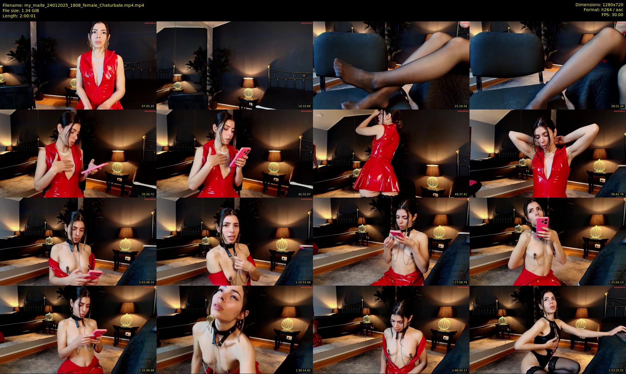 my_maite — 121 minute Chaturbate female cam show recording, 720p, Jan 24, 2025