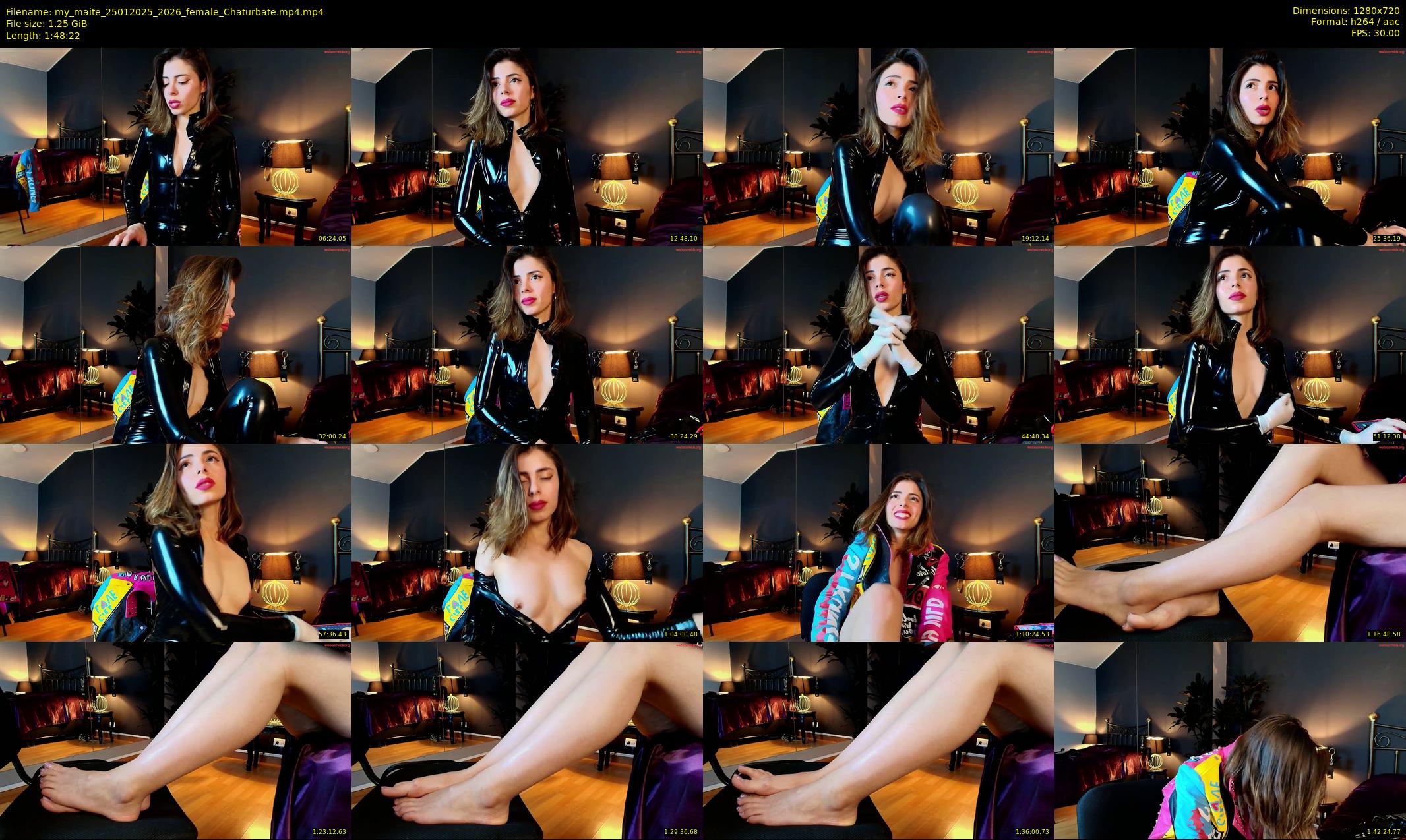 my_maite — 109 minute Chaturbate female cam show recording, 720p, Jan 25, 2025