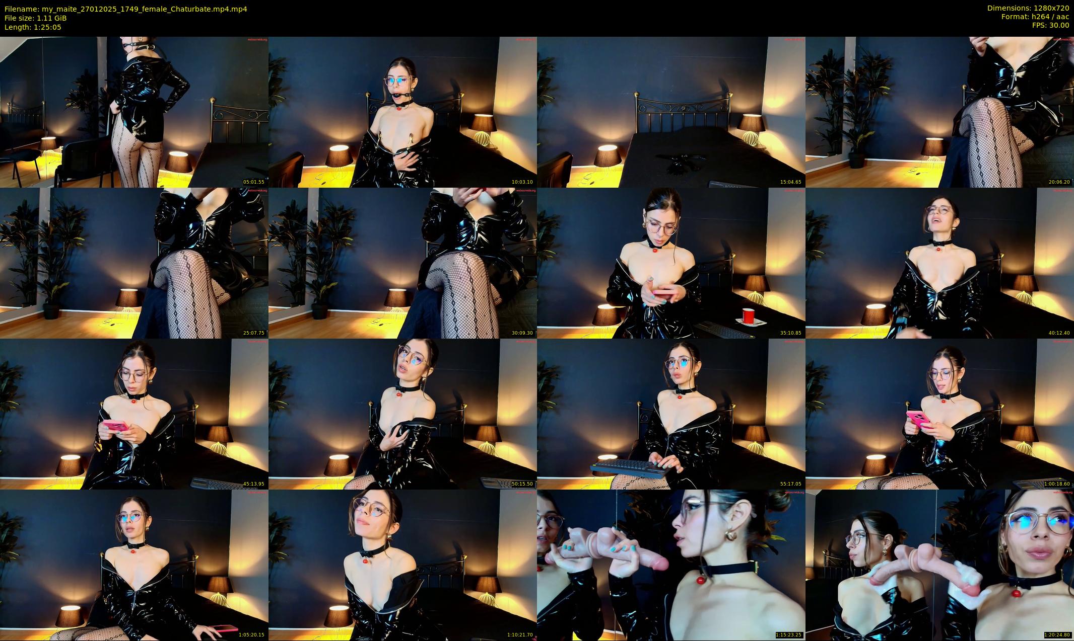 my_maite — 86 minute Chaturbate female cam show recording, 720p, Jan 27, 2025