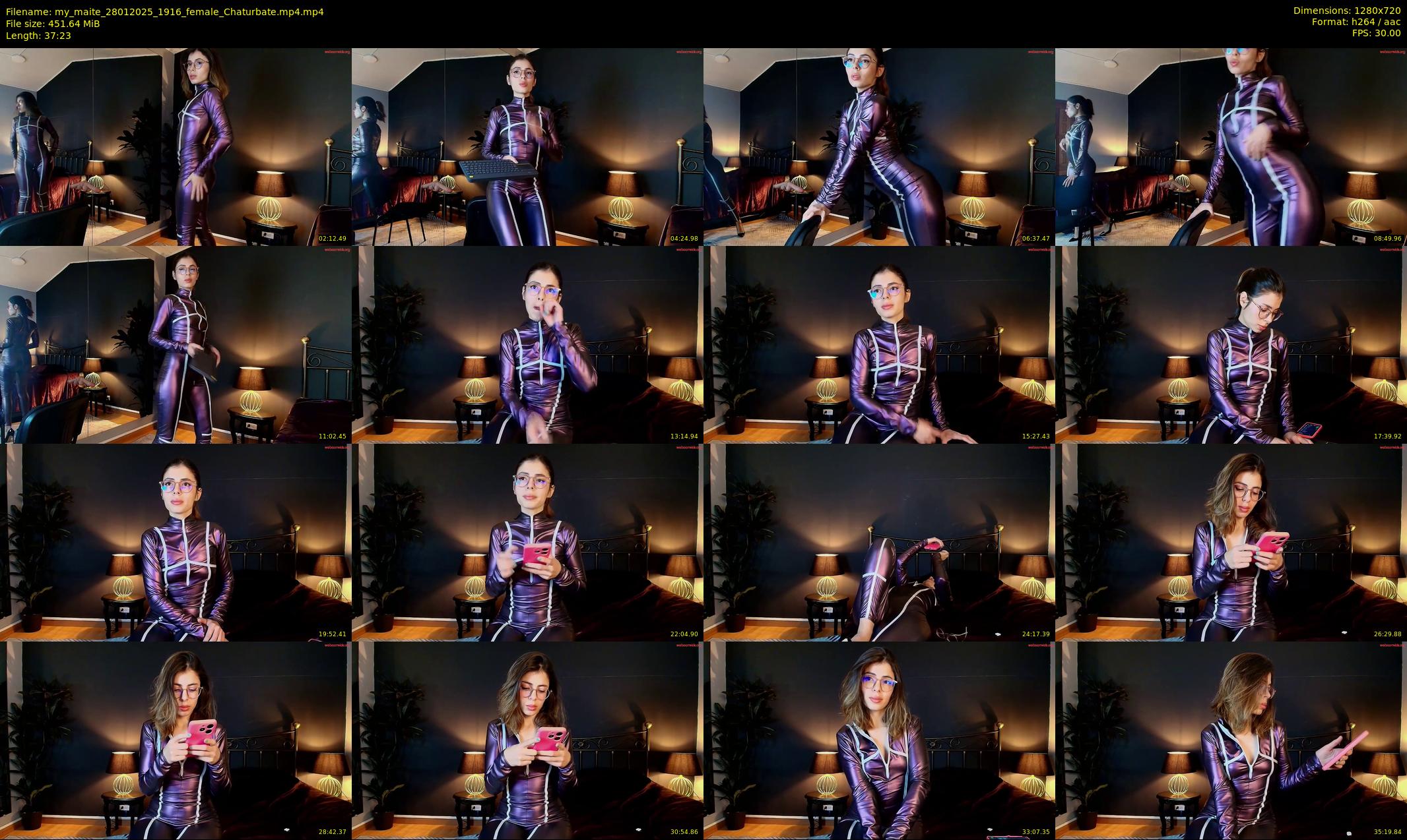 my_maite — 38 minute Chaturbate female cam show recording, 720p, Jan 28, 2025