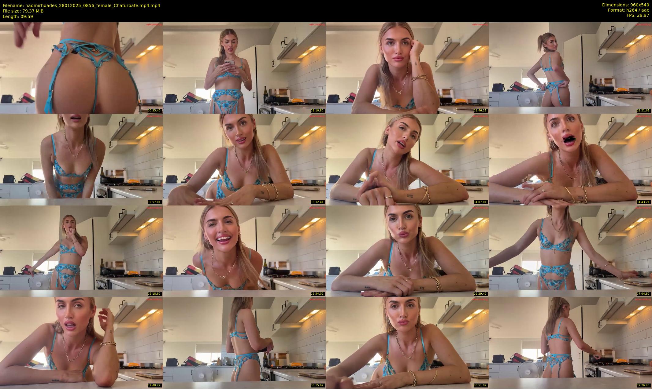 naomirhoades — 10 minute Chaturbate female cam show recording, 480p, Jan 28, 2025