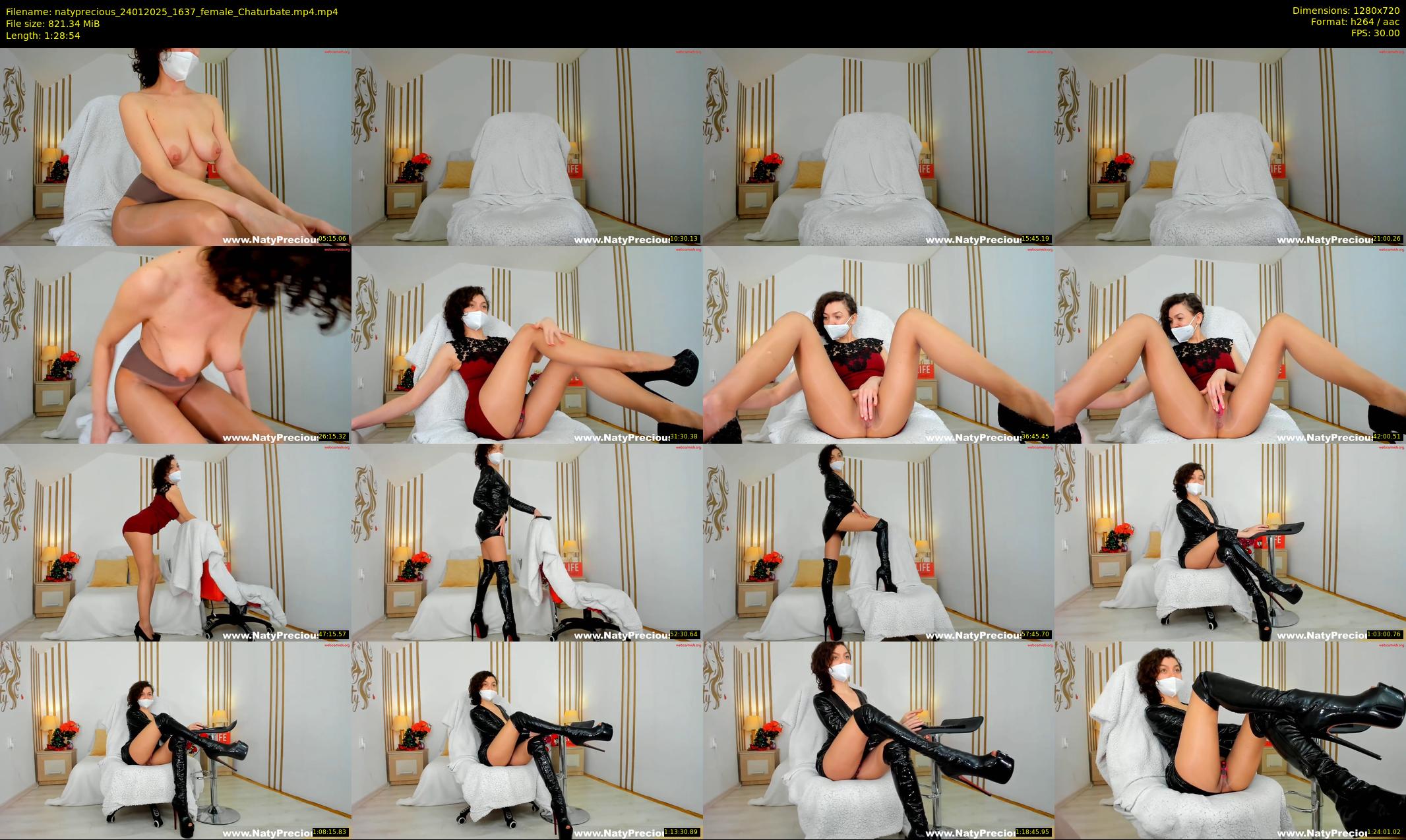 natyprecious — 89 minute Chaturbate female cam show recording, 720p, Jan 24, 2025