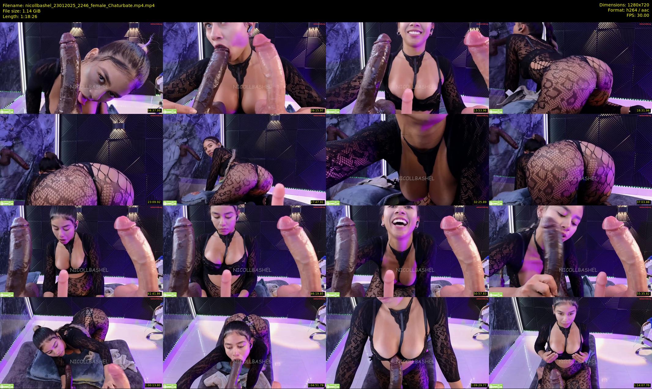 nicollbashel — 79 minute Chaturbate female cam show recording, 720p, Jan 23, 2025