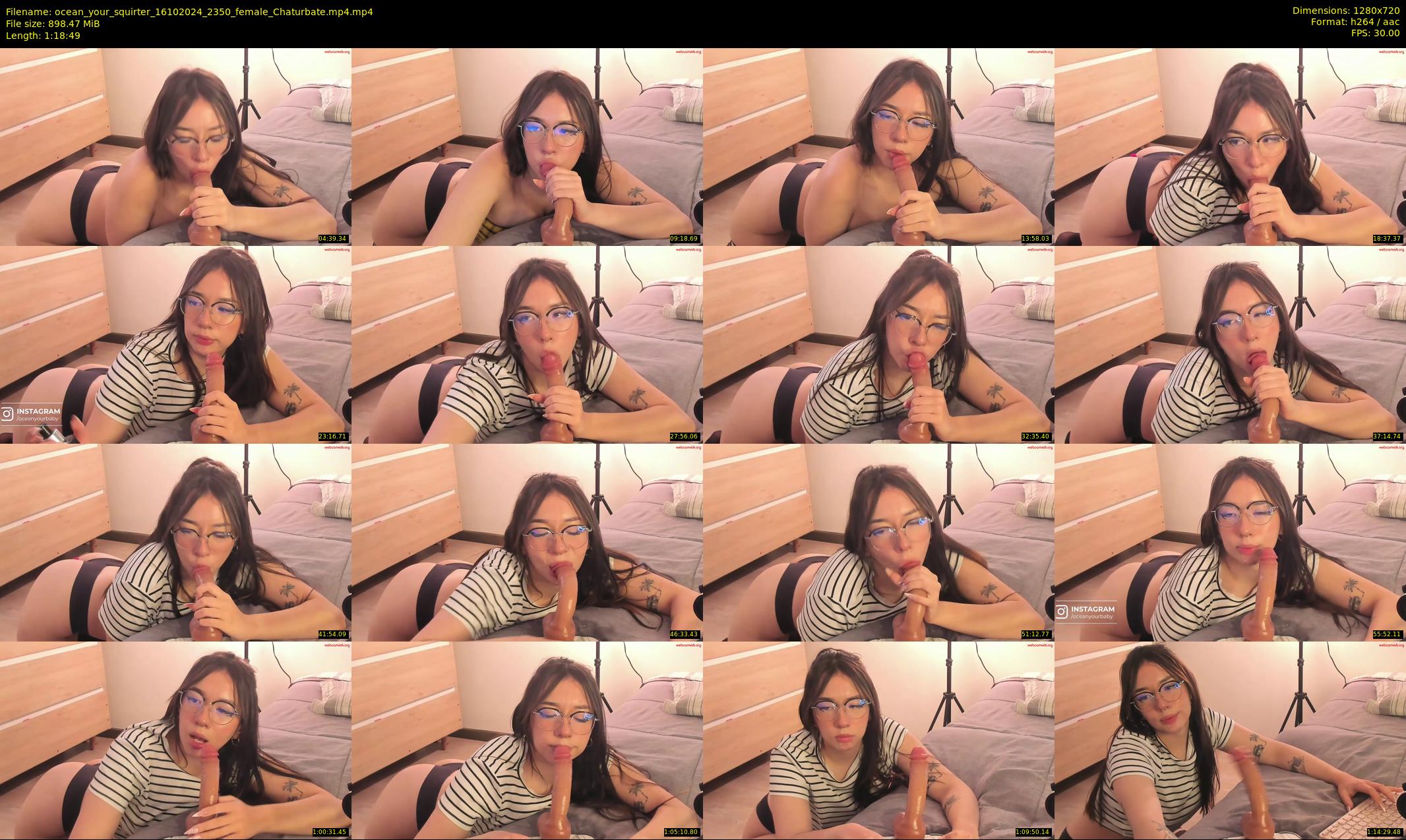 ocean_your_squirter — 79 minute Chaturbate female cam show recording, 720p, Oct 16, 2024