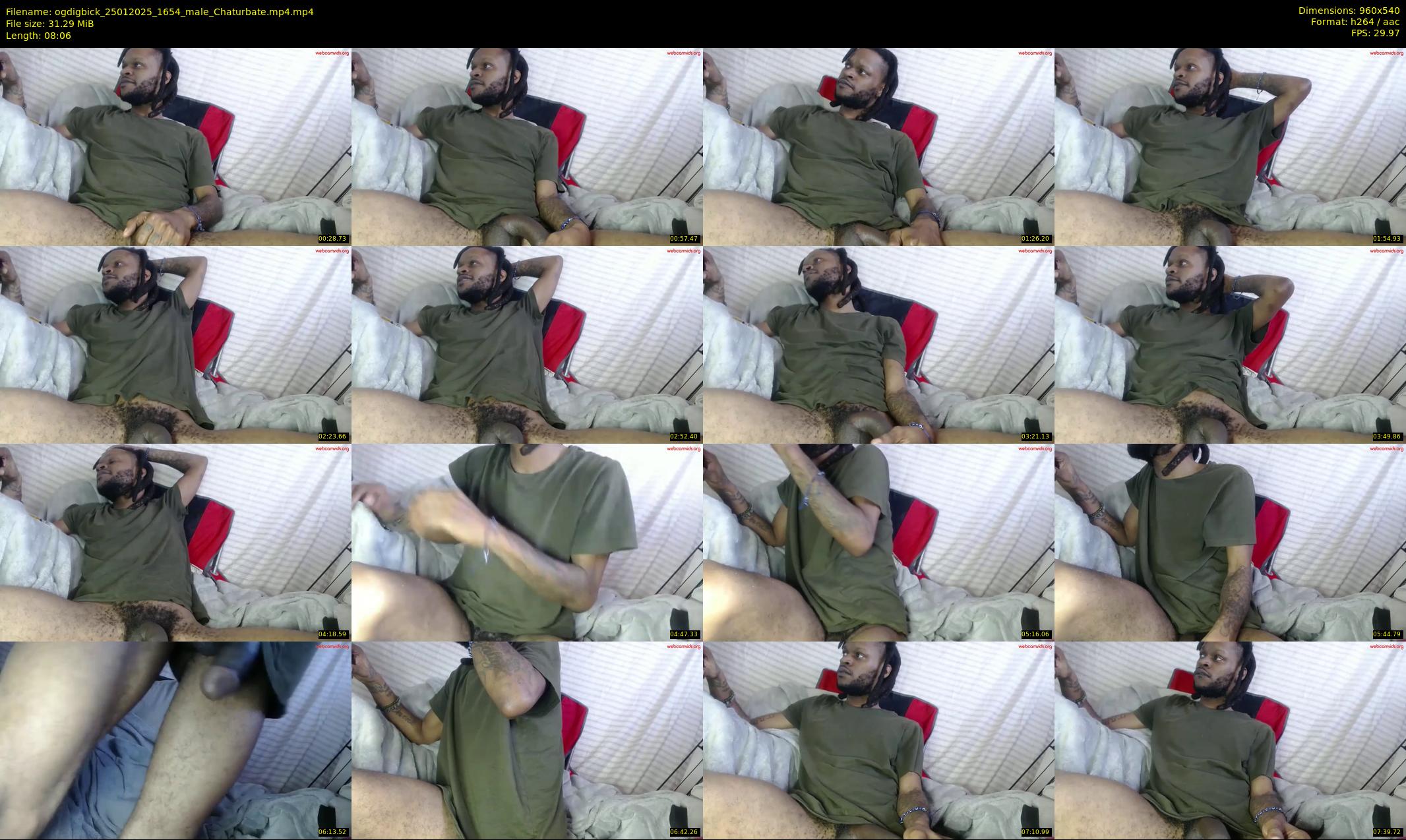 ogdigbick — 9 minute Chaturbate male cam show recording, 480p, Jan 25, 2025
