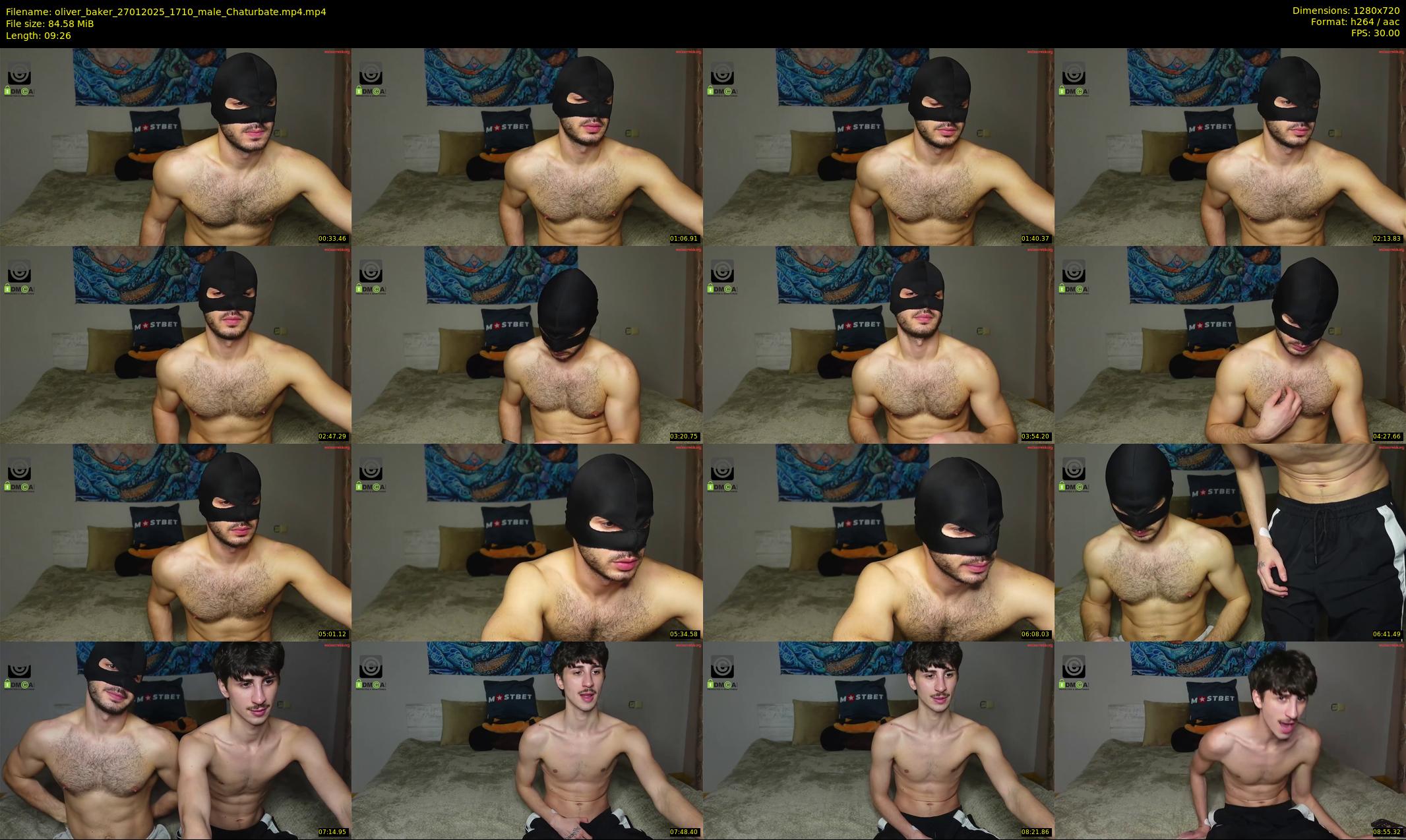 oliver_baker — 10 minute Chaturbate male cam show recording, 720p, Jan 27, 2025