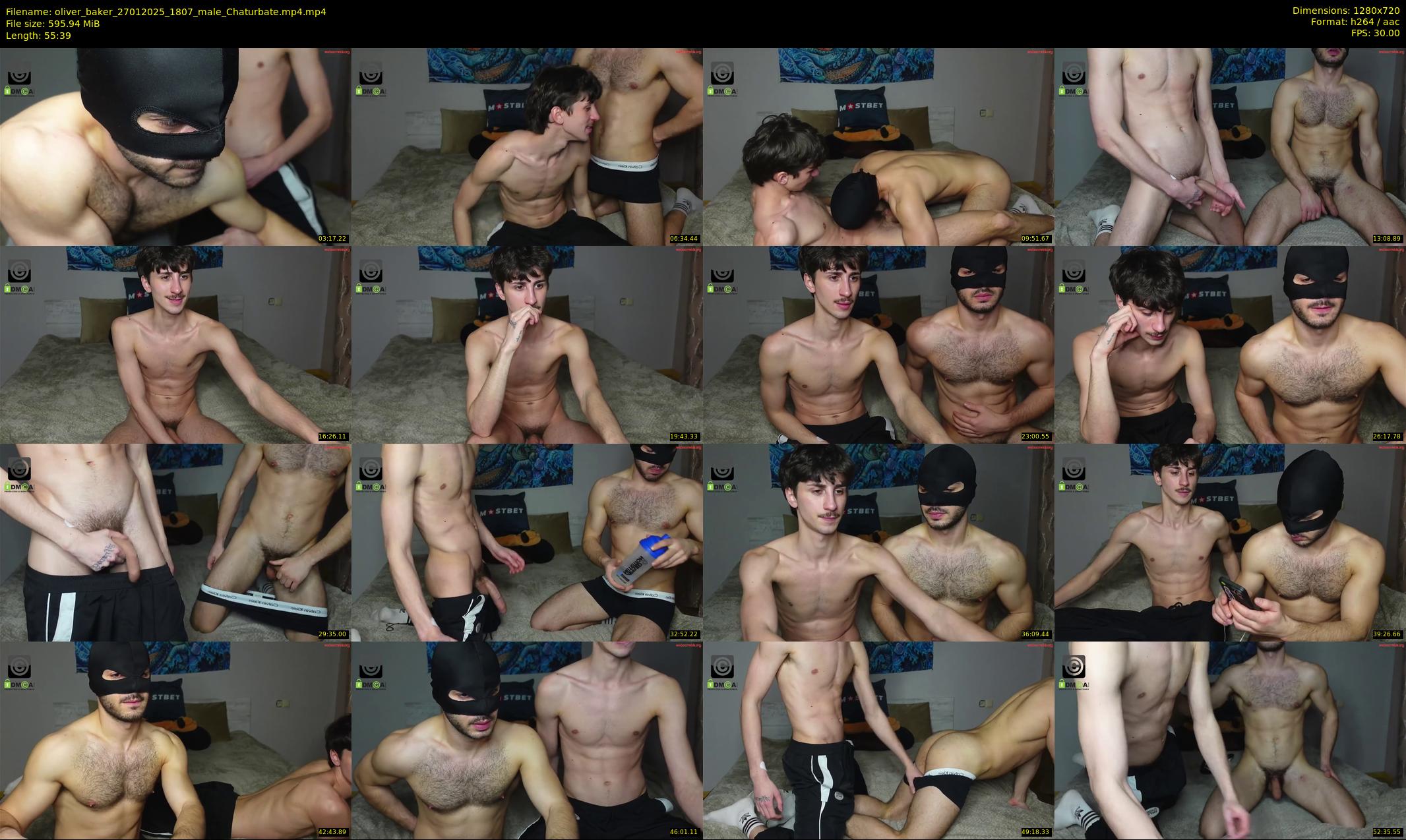 oliver_baker — 56 minute Chaturbate male cam show recording, 720p, Jan 27, 2025