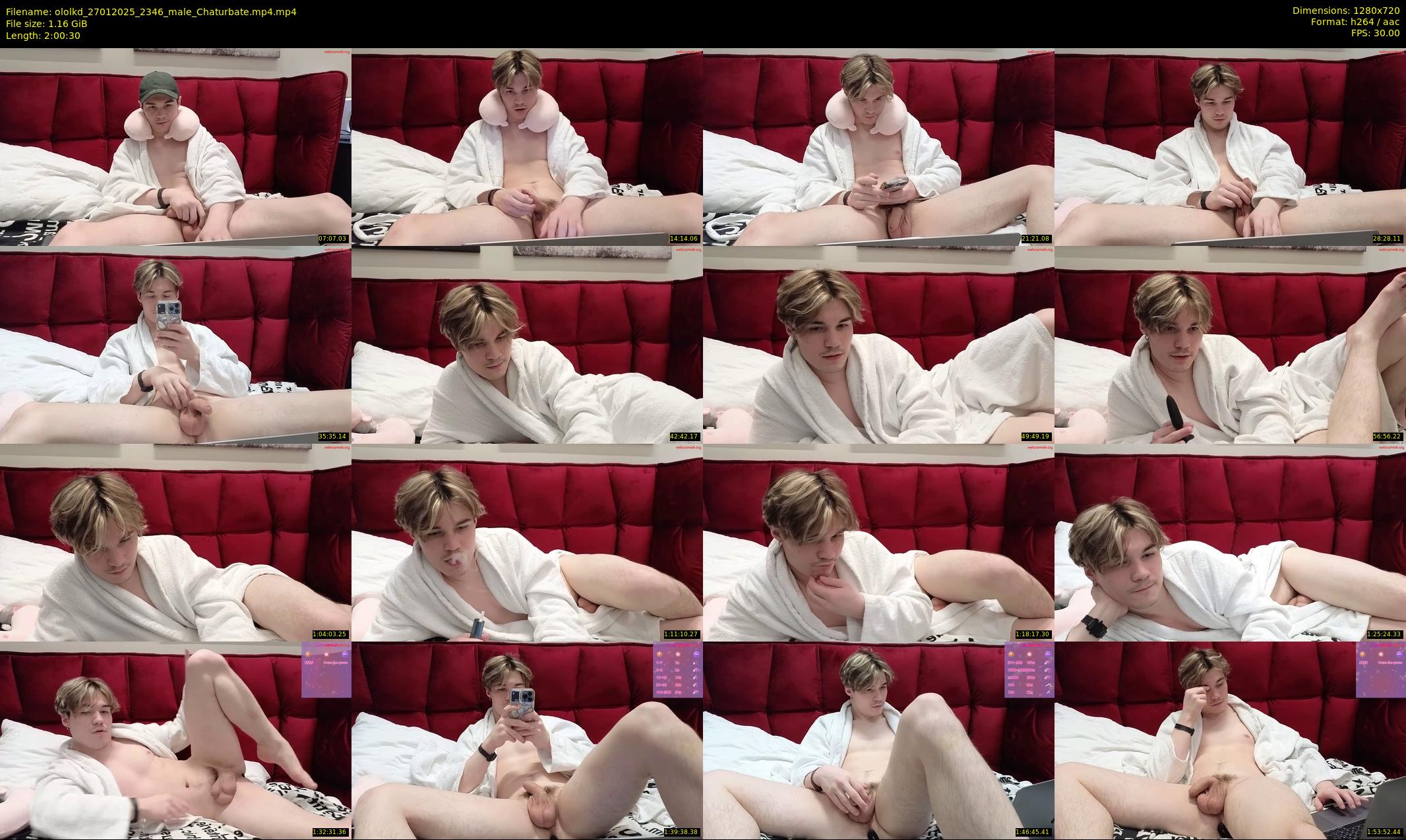 ololkd — 121 minute Chaturbate male cam show recording, 720p, Jan 27, 2025