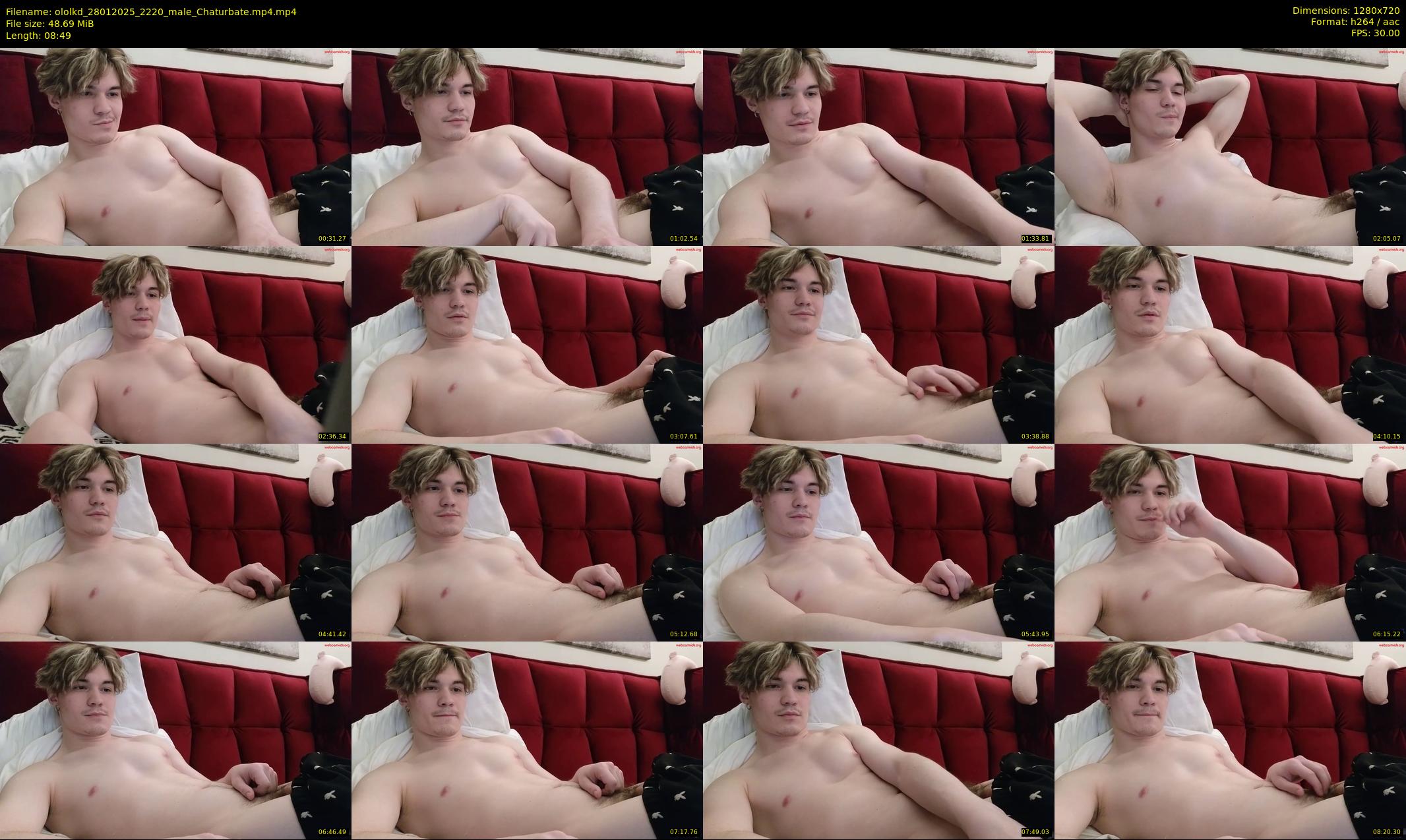 ololkd — 9 minute Chaturbate male cam show recording, 720p, Jan 28, 2025