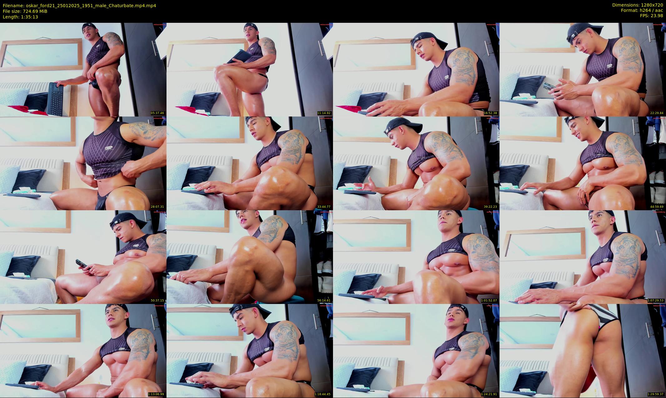 oskar_ford21 — 96 minute Chaturbate male cam show recording, 720p, Jan 25, 2025