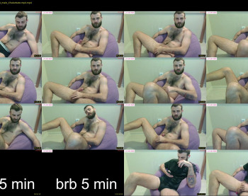 otishairy — 75 minute Chaturbate male cam show recording, 720p, Oct 6, 2024