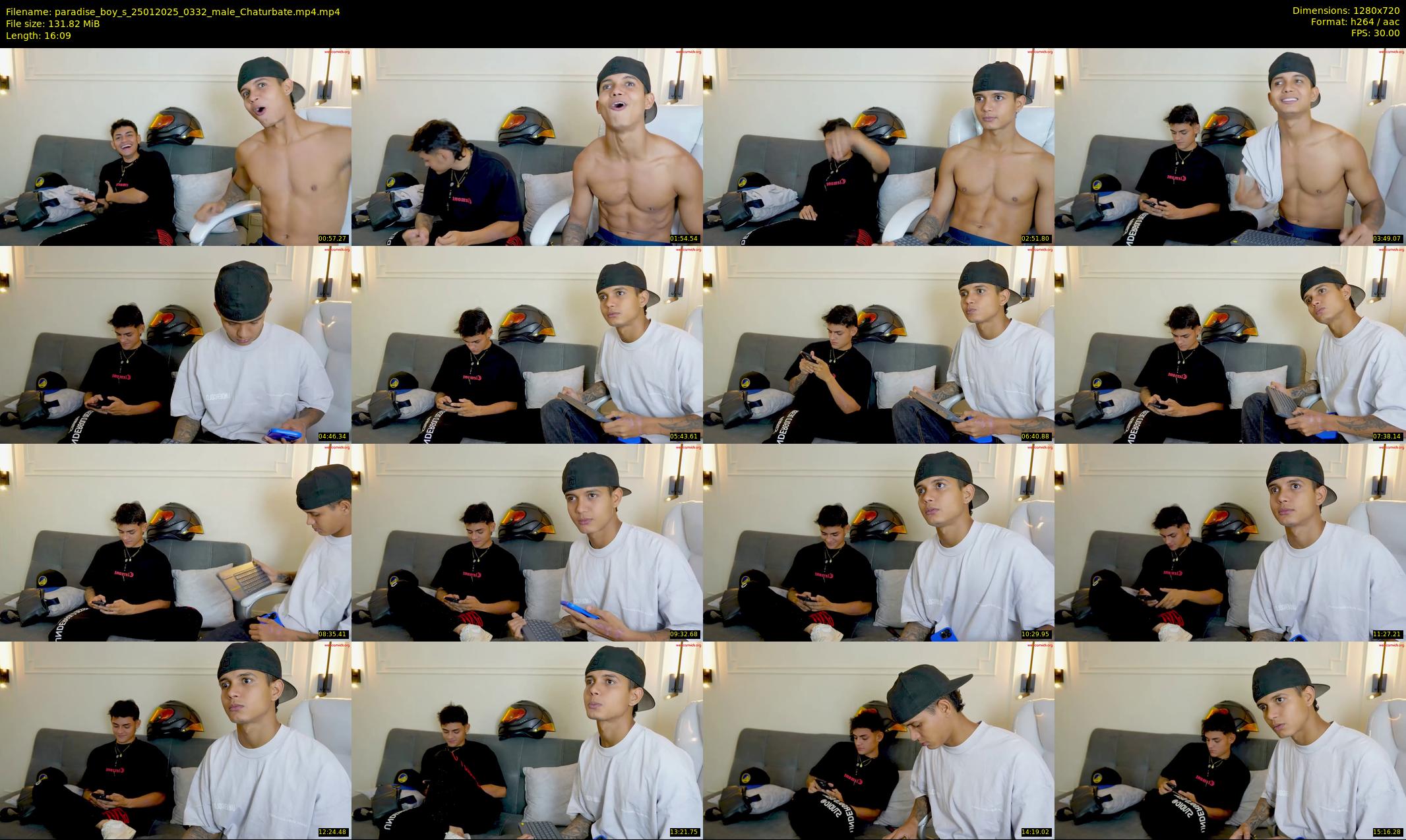 paradise_boy_s — 17 minute Chaturbate male cam show recording, 720p, Jan 25, 2025