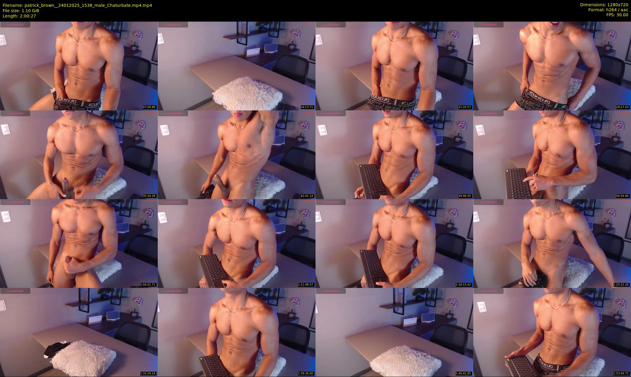 patrick_brown_ — 121 minute Chaturbate male cam show recording, 720p, Jan 24, 2025