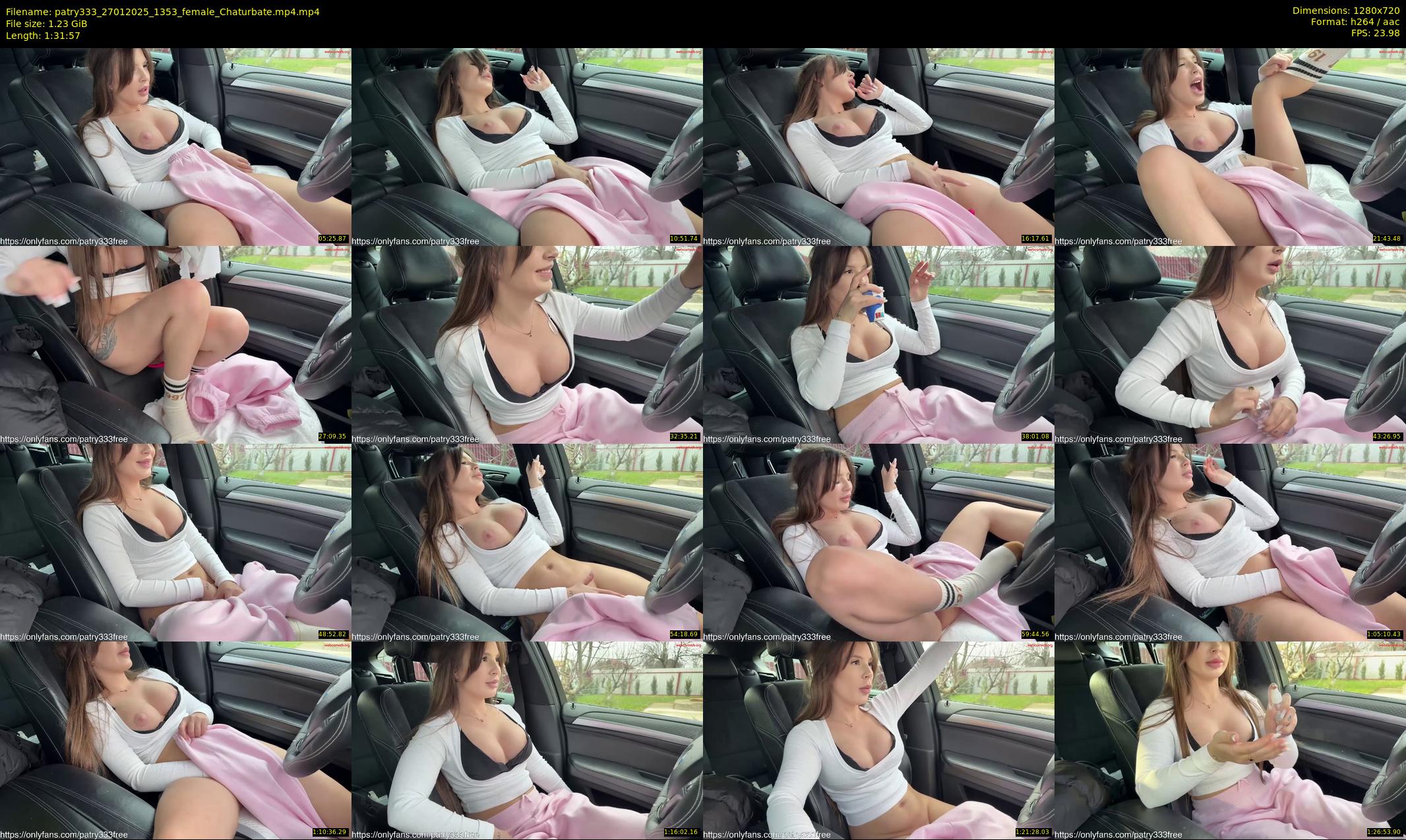 patry333 — 92 minute Chaturbate female cam show recording, 720p, Jan 27, 2025