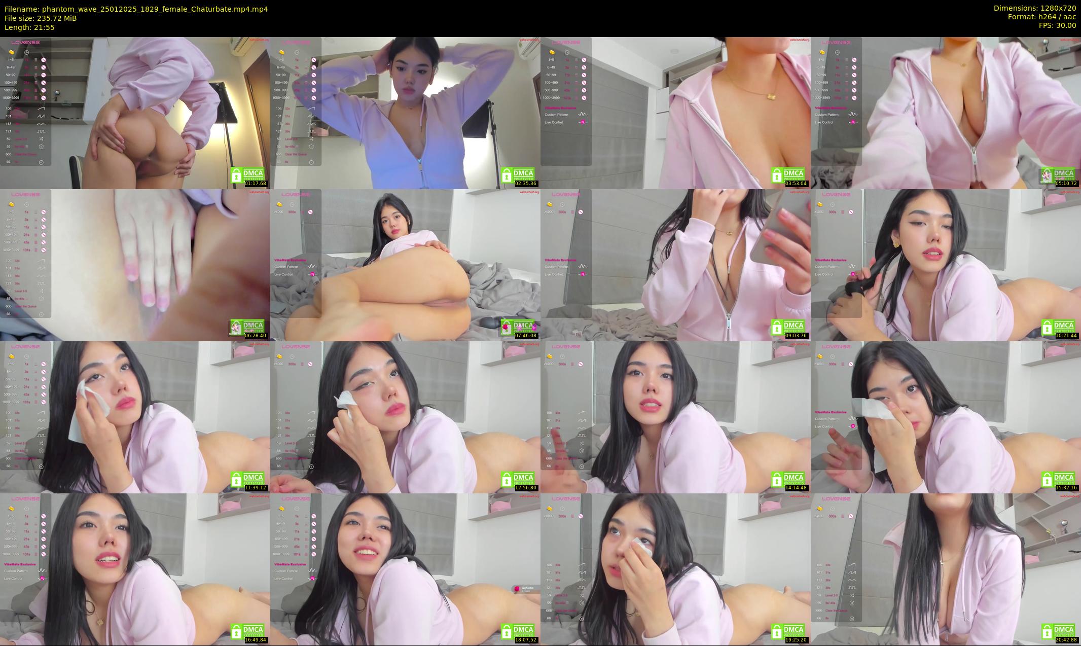 phantom_wave — 22 minute Chaturbate female cam show recording, 720p, Jan 25, 2025