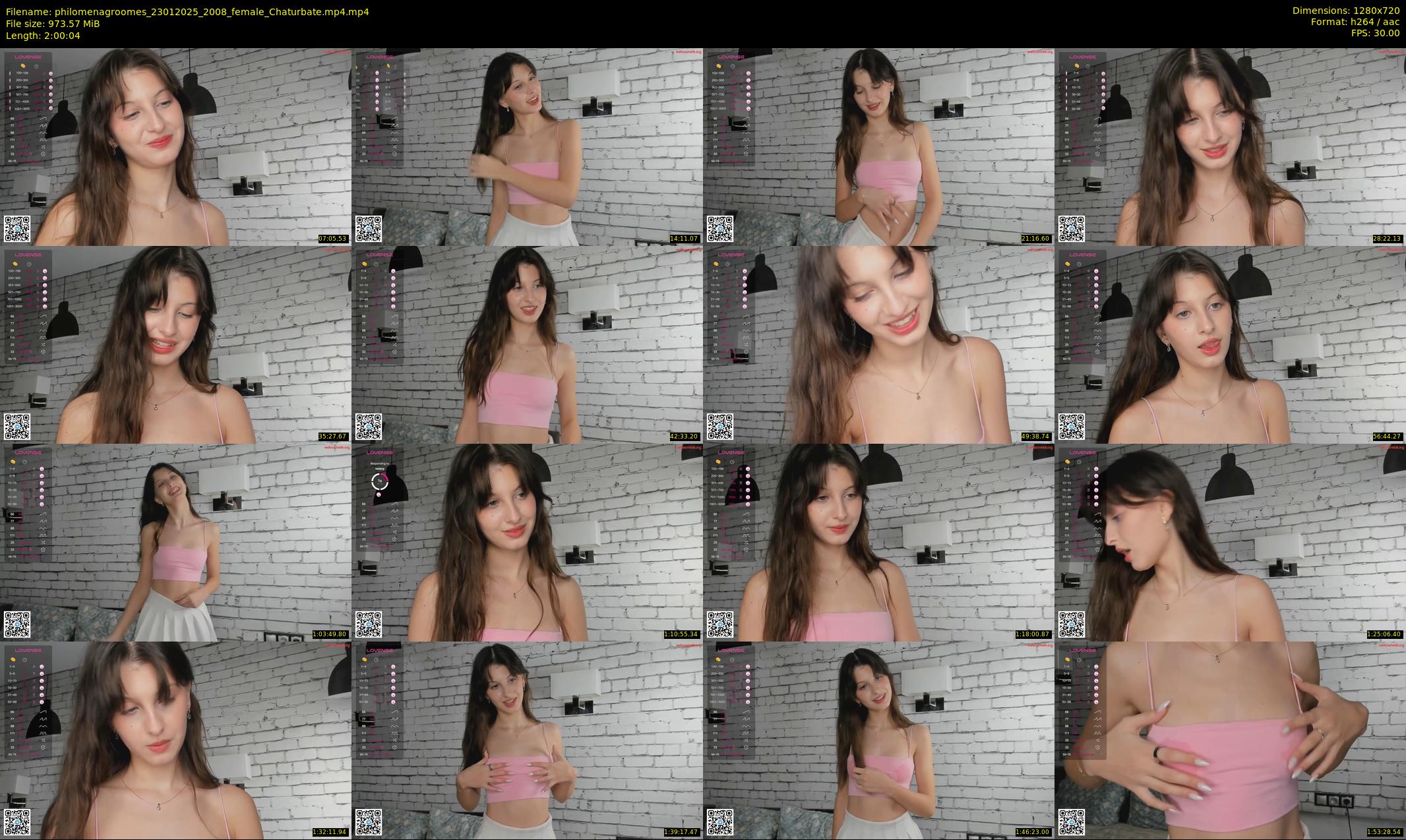 philomenagroomes — 121 minute Chaturbate female cam show recording, 720p, Jan 23, 2025