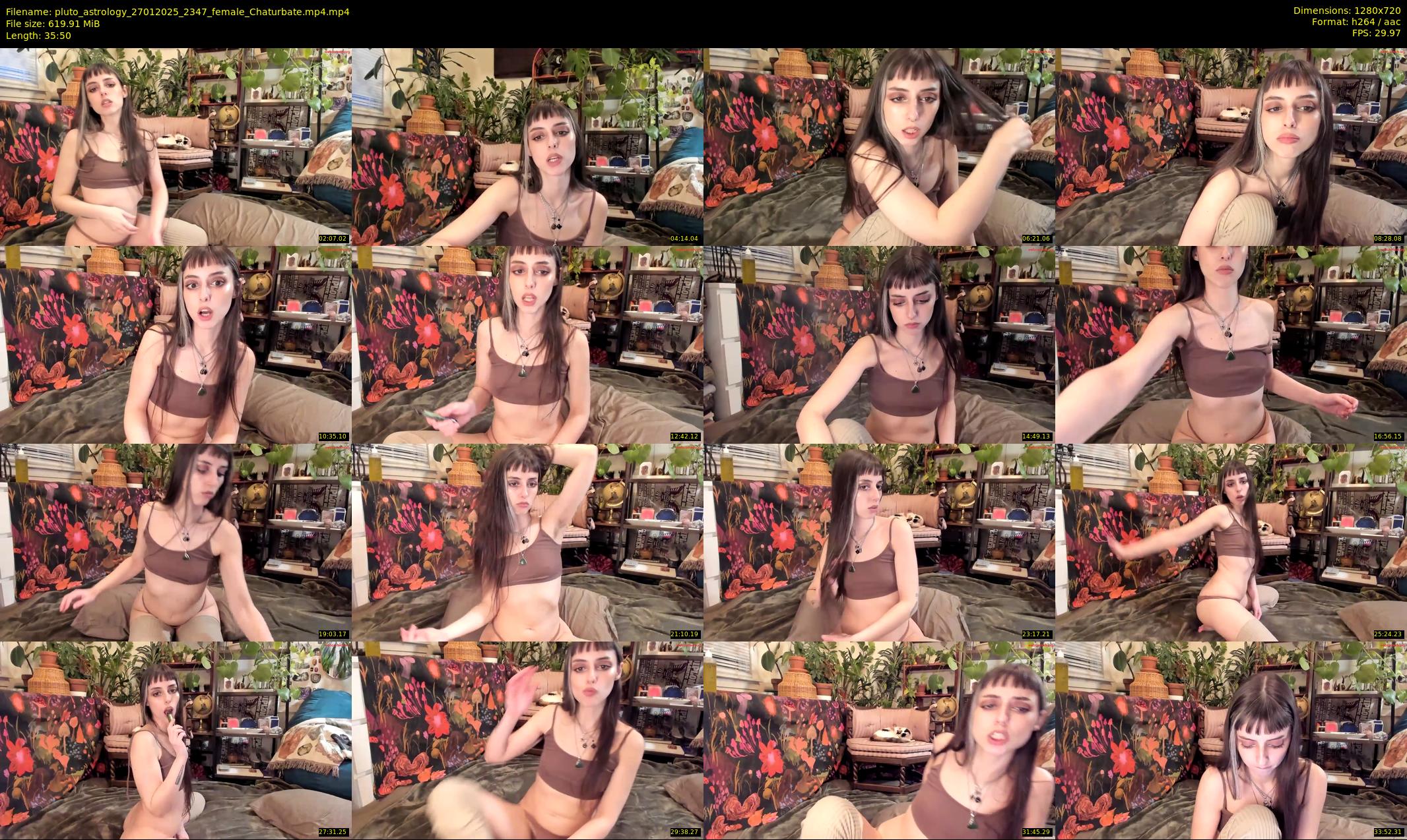 pluto_astrology — 36 minute Chaturbate female cam show recording, 720p, Jan 27, 2025