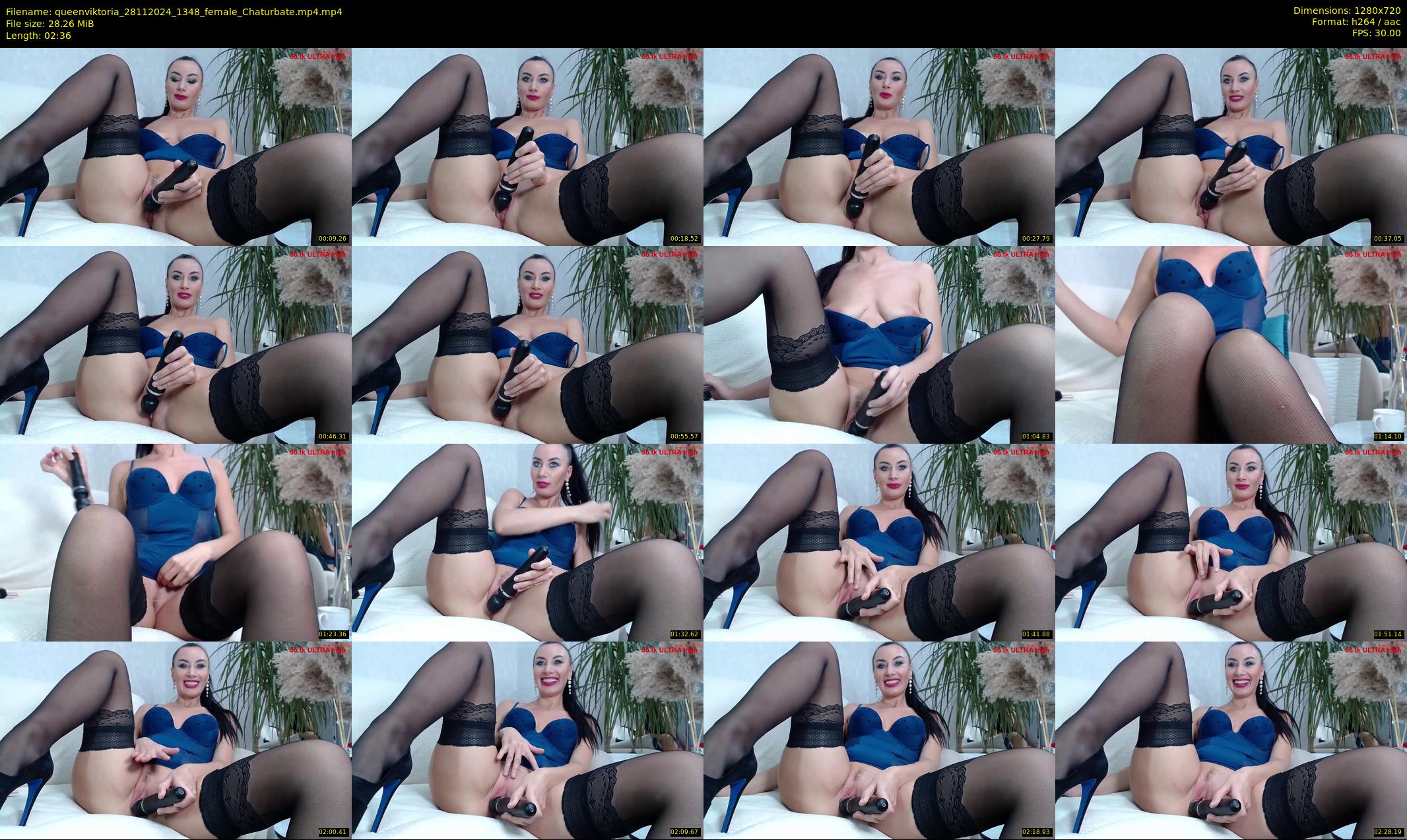 queenviktoria — 3 minute Chaturbate female cam show recording, 720p, Nov 28, 2024