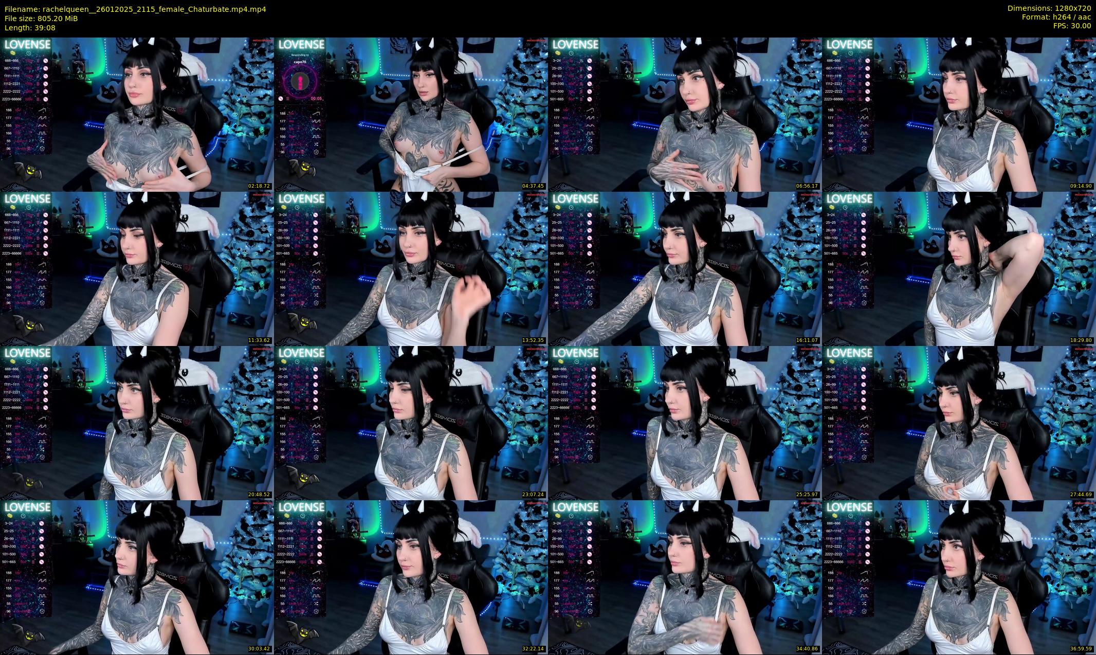 rachelqueen_ — 40 minute Chaturbate female cam show recording, 720p, Jan 26, 2025