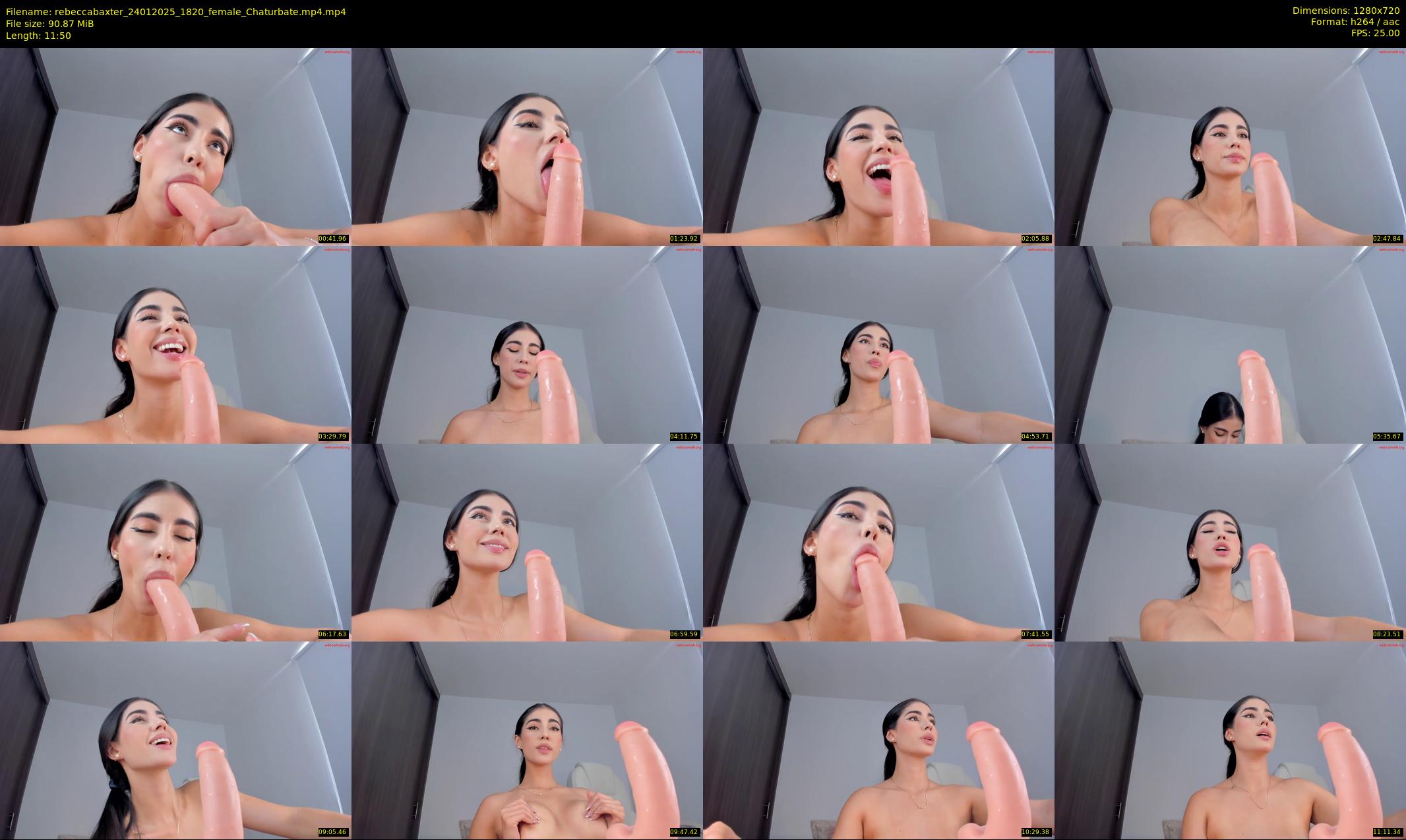 rebeccabaxter — 12 minute Chaturbate female cam show recording, 720p, Jan 24, 2025