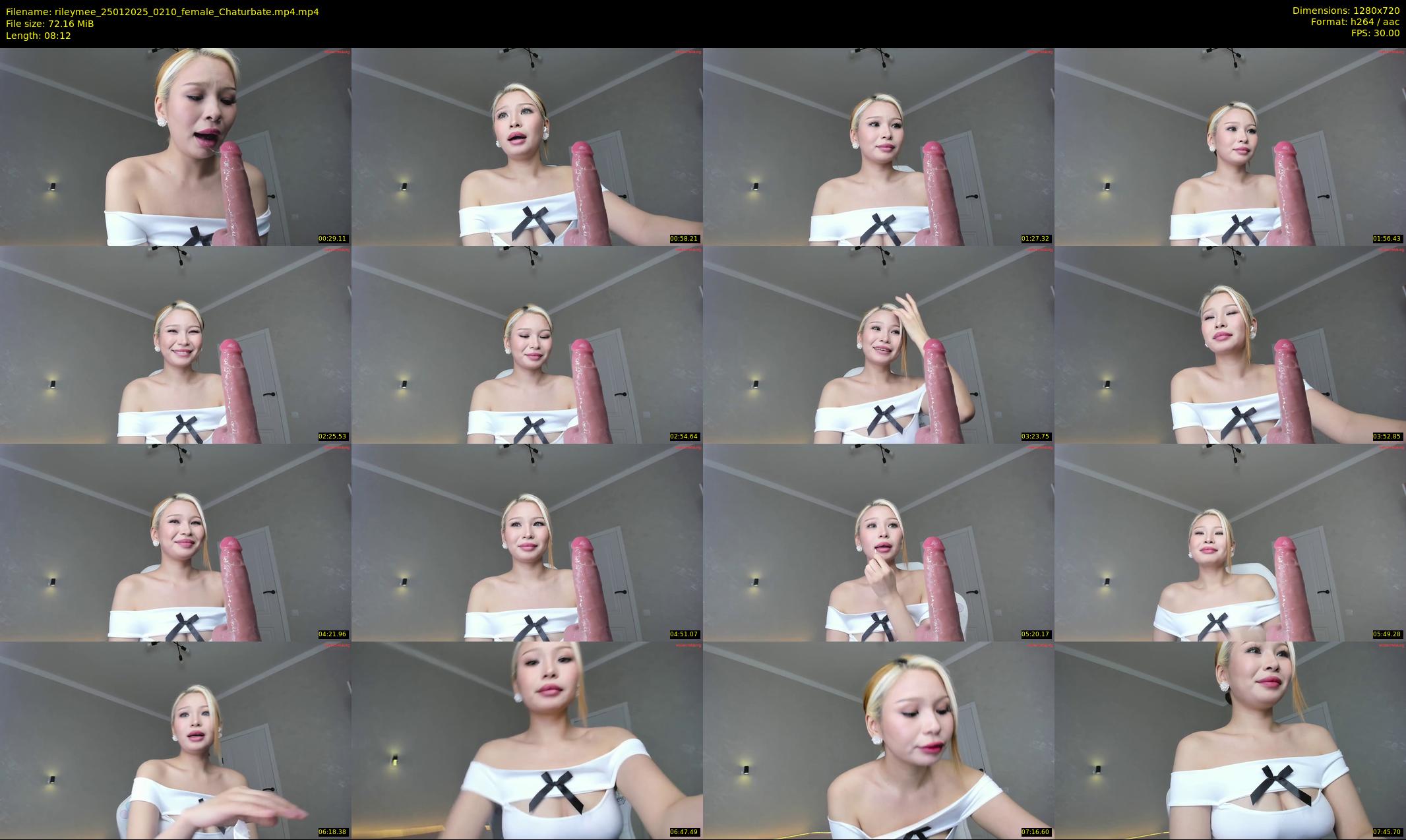 rileymee — 9 minute Chaturbate female cam show recording, 720p, Jan 25, 2025
