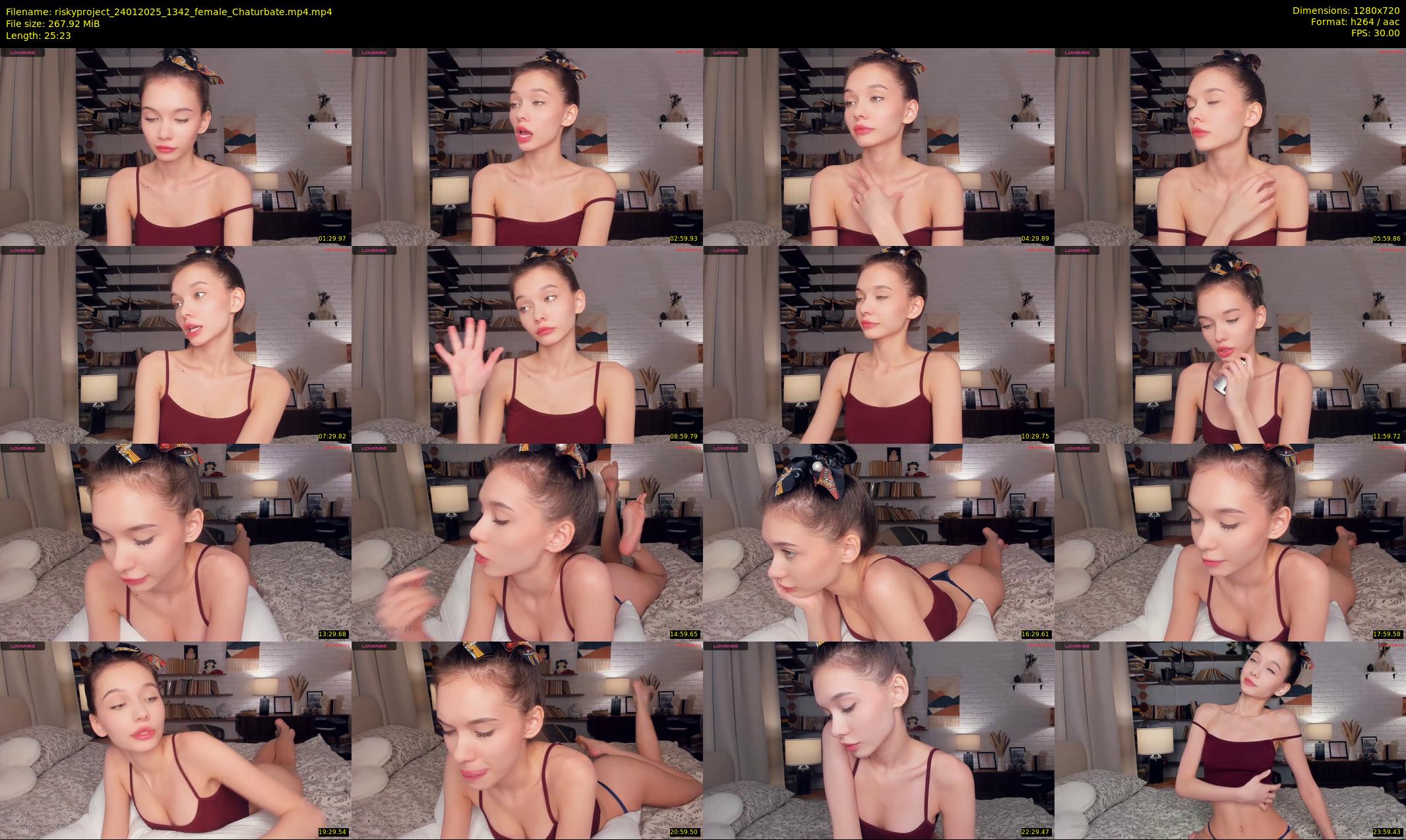 riskyproject — 26 minute Chaturbate couple cam show recording, 720p, Jan 24, 2025