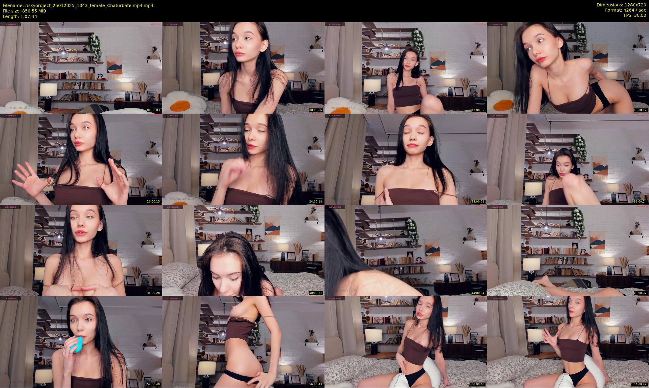 riskyproject — 68 minute Chaturbate couple cam show recording, 720p, Jan 25, 2025
