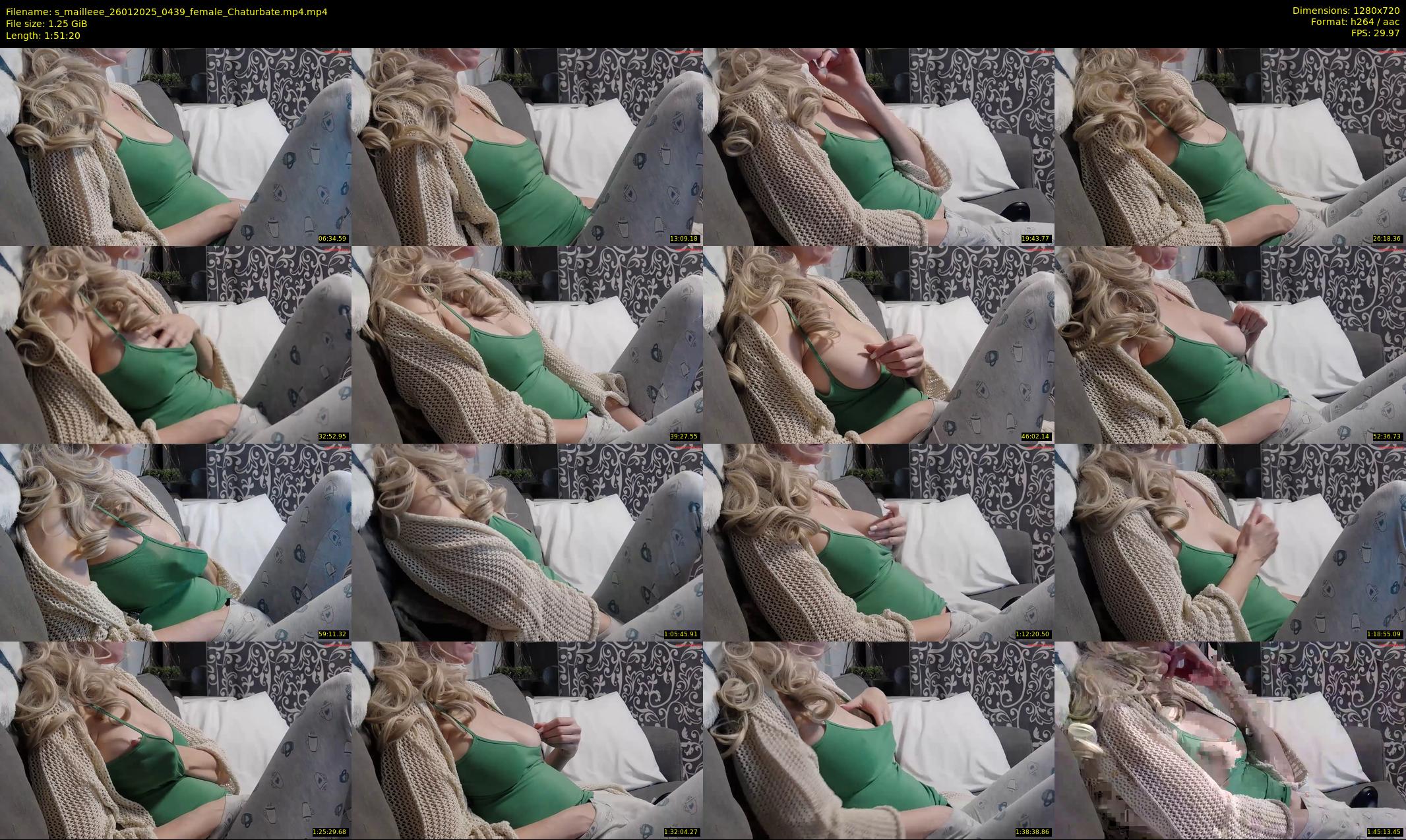 s_mailleee — 112 minute Chaturbate female cam show recording, 720p, Jan 26, 2025