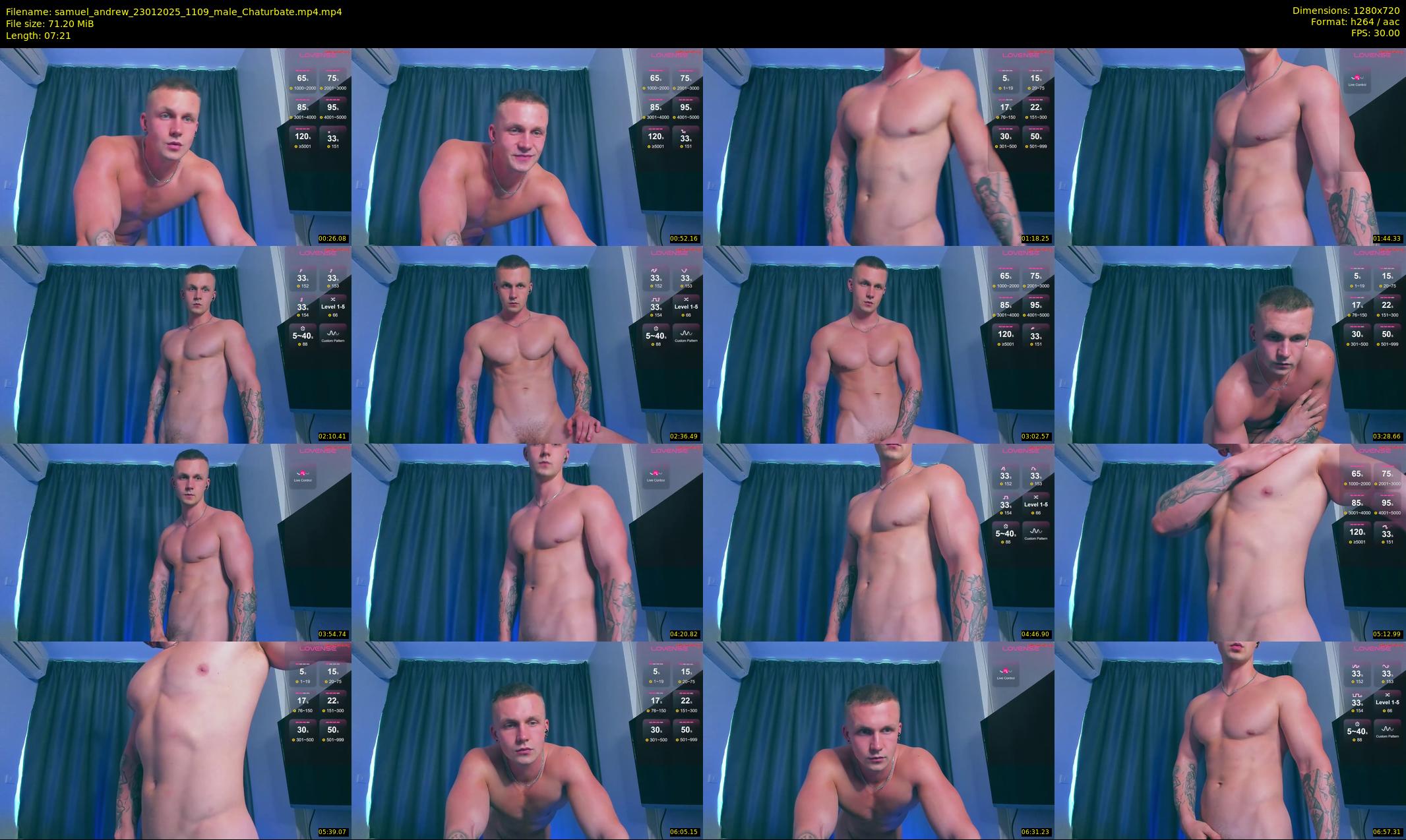 samuel_andrew — 8 minute Chaturbate male cam show recording, 720p, Jan 23, 2025