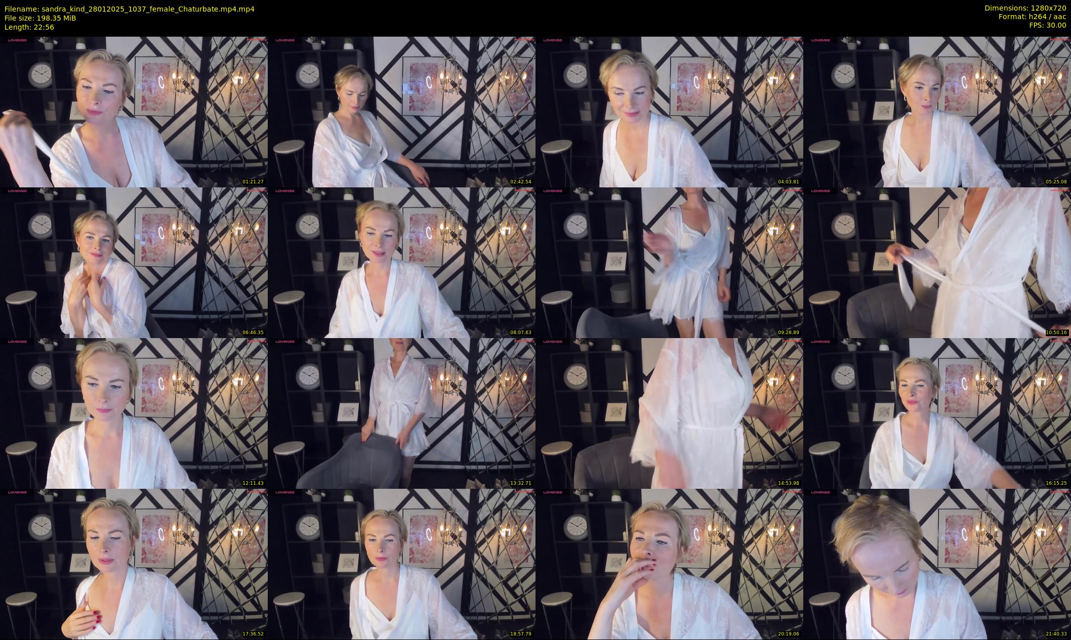 sandra_kind — 23 minute Chaturbate female cam show recording, 720p, Jan 28, 2025