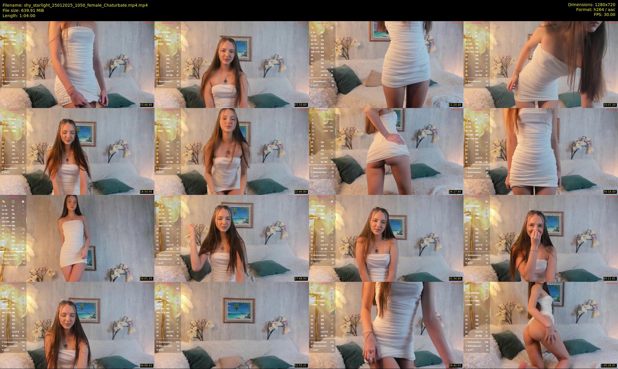 shy_starlight — 64 minute Chaturbate female cam show recording, 720p, Jan 25, 2025