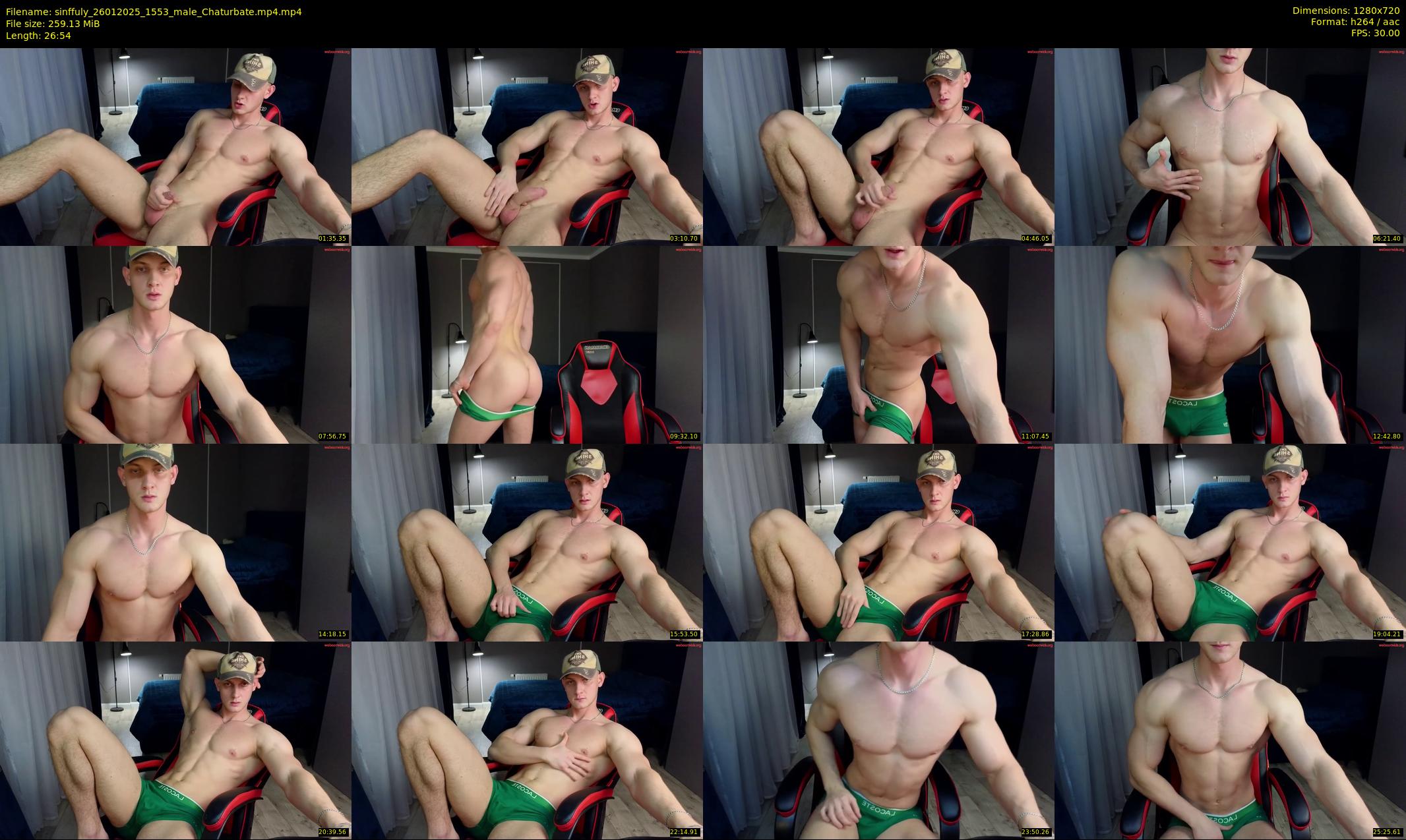 sinffuly — 27 minute Chaturbate male cam show recording, 720p, Jan 26, 2025