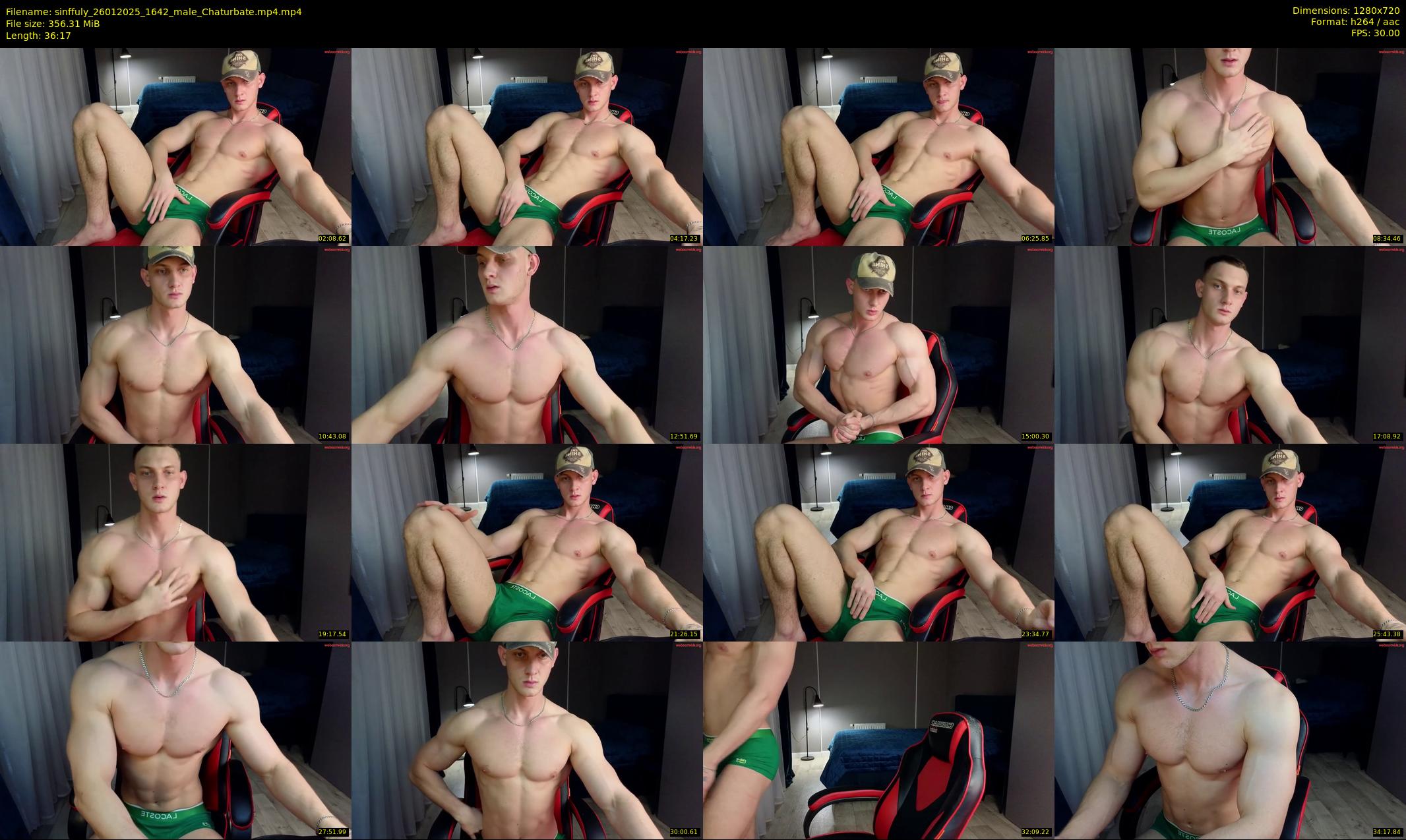 sinffuly — 37 minute Chaturbate male cam show recording, 720p, Jan 26, 2025